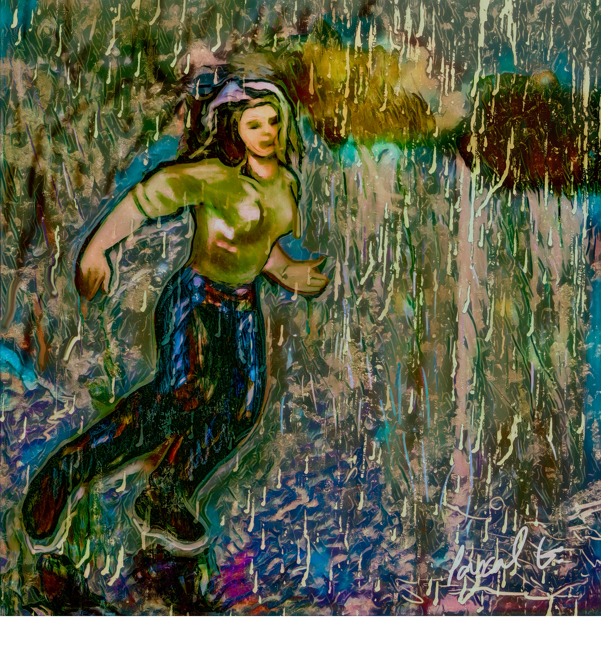 " Années de pluie "   2024