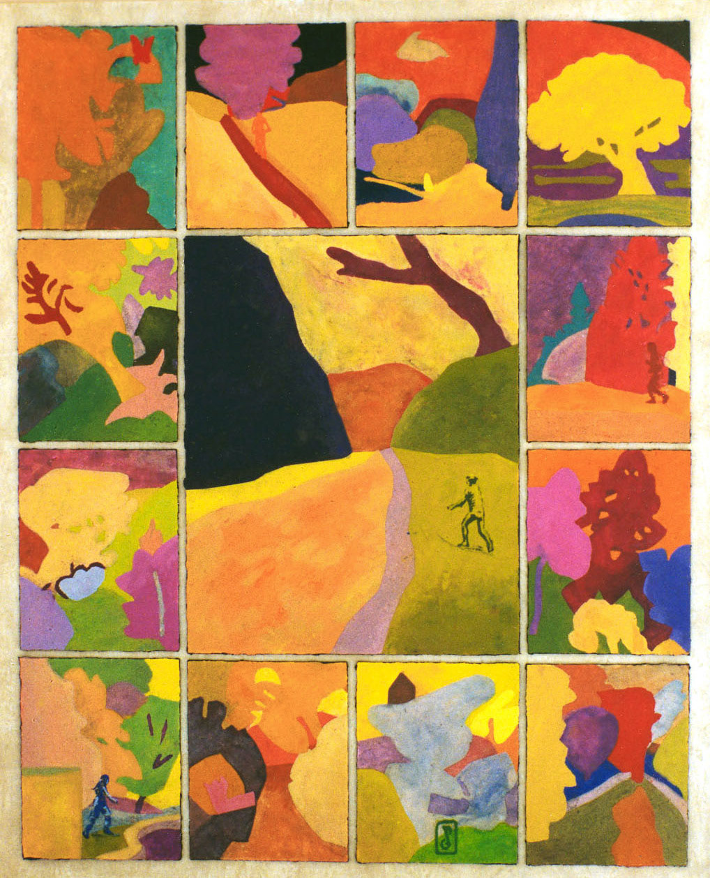 " Soir Jardins "   2002