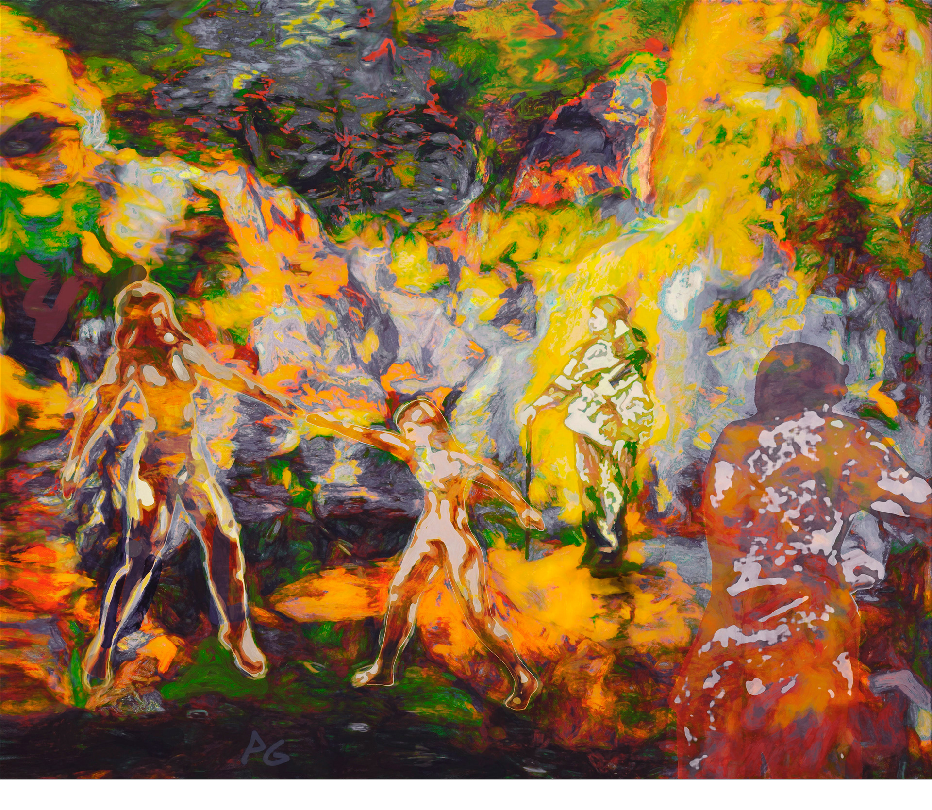 " Sortie de l'eau "   2018