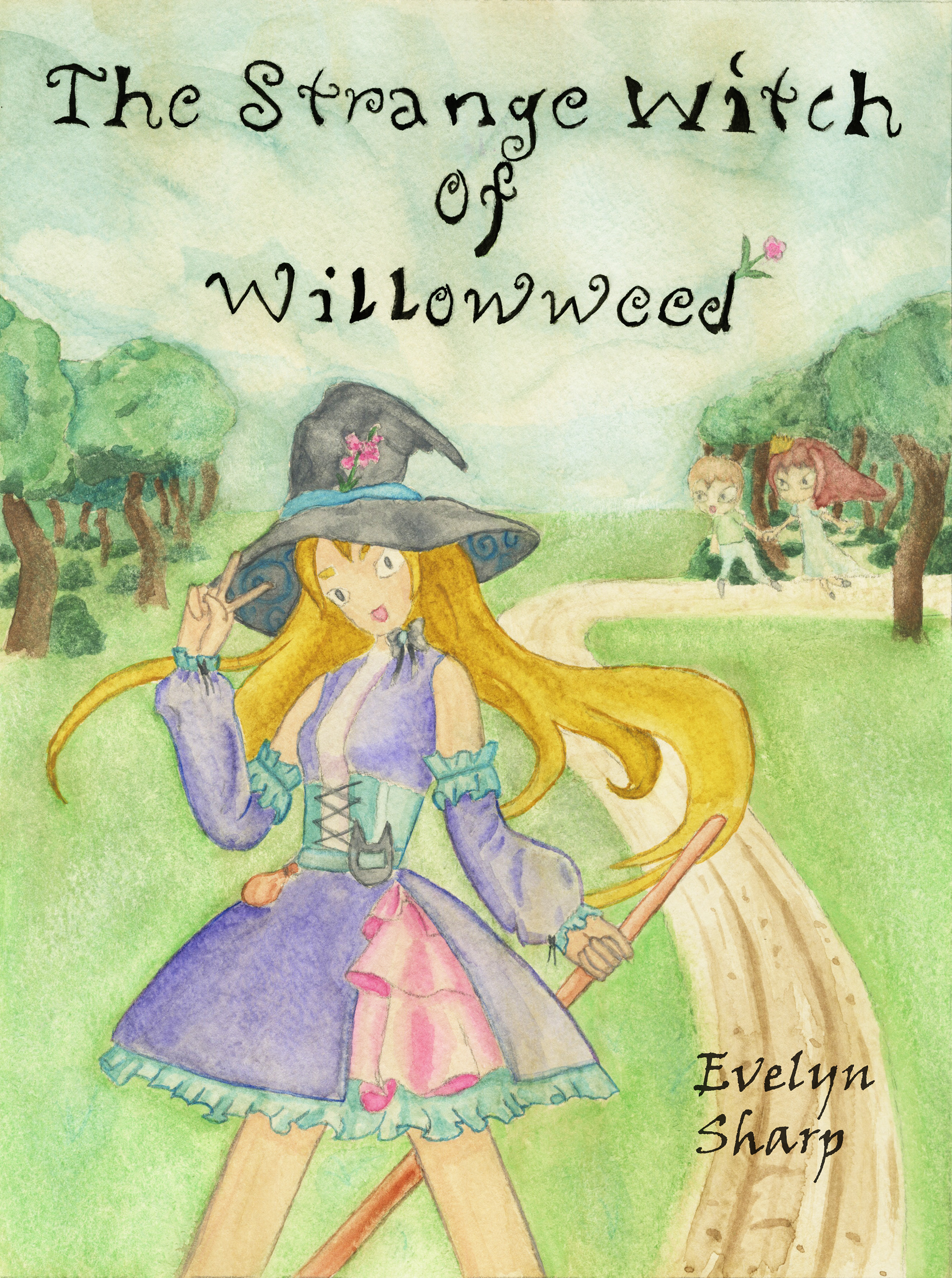 Water Color Book Cover Design