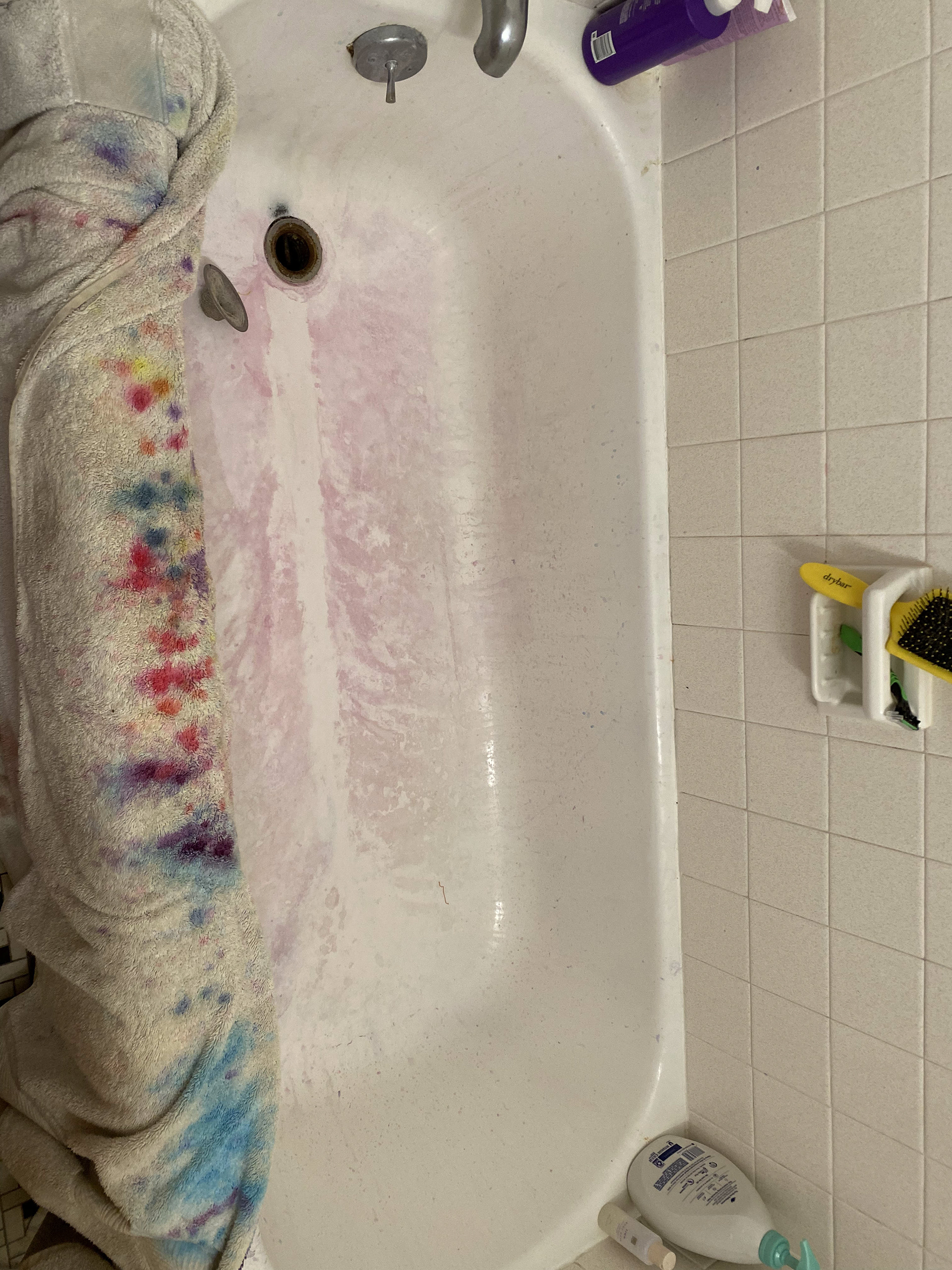 POST-DYE CLEAN UP