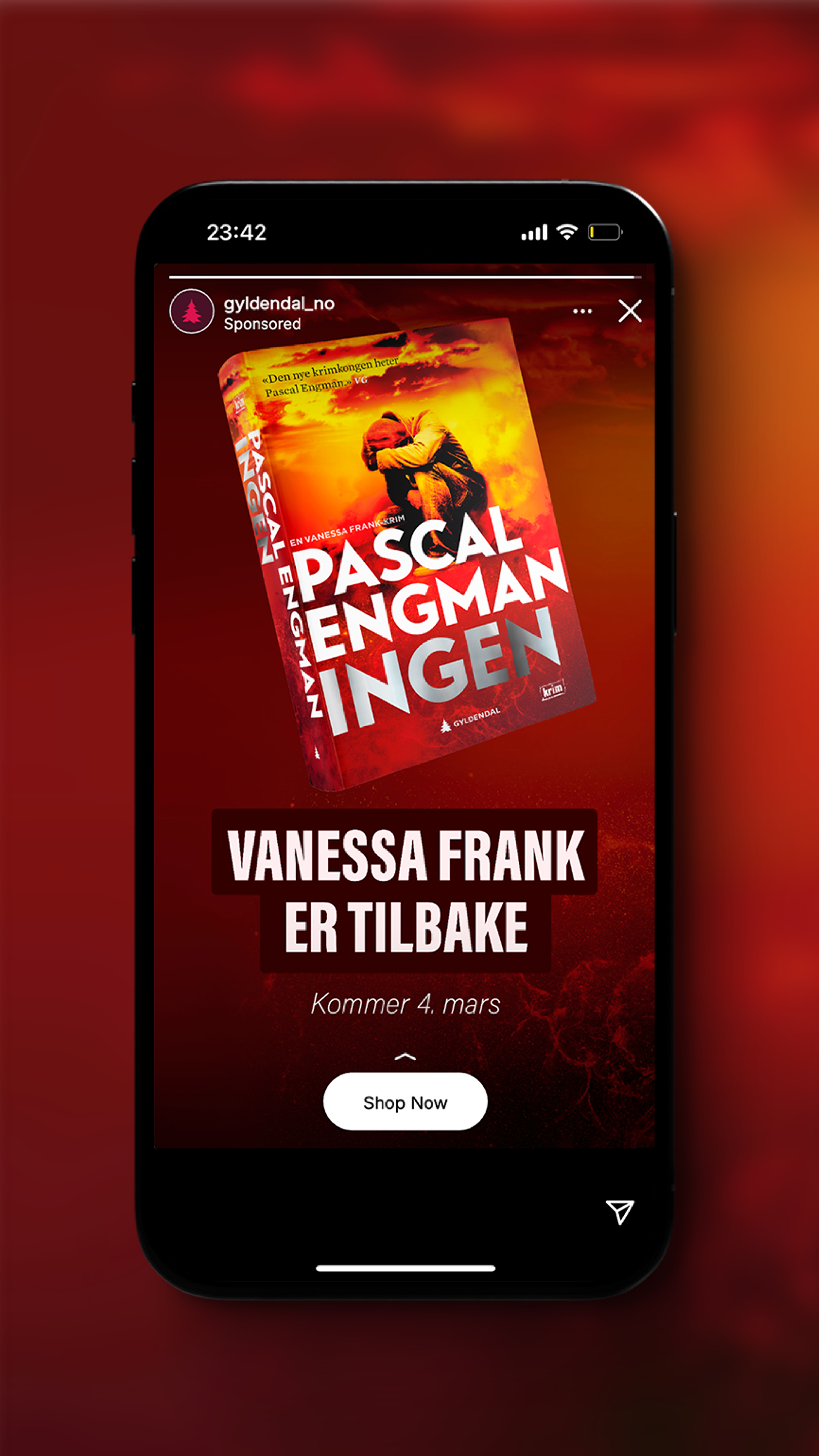 Meta annonsering for Ingen