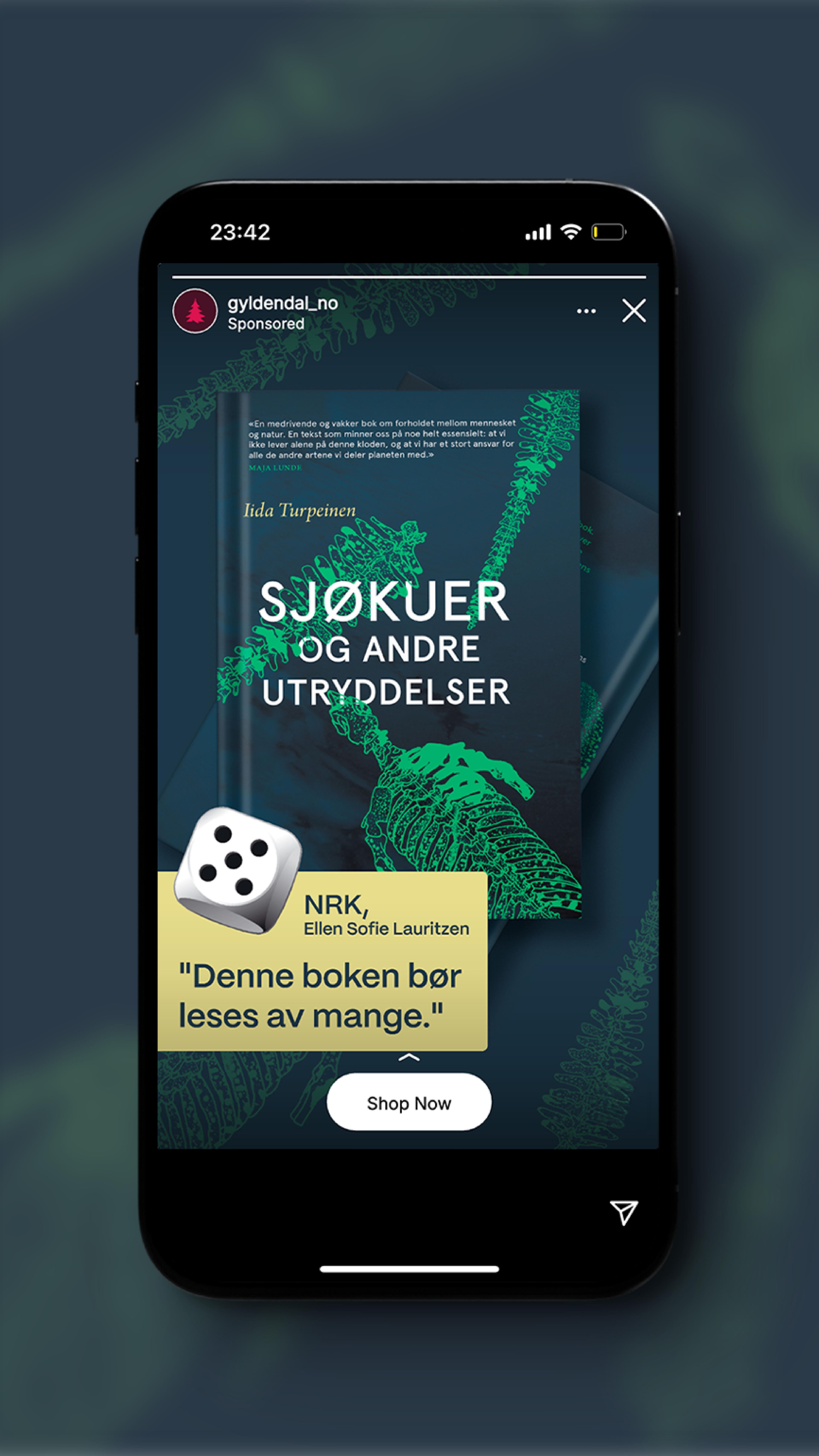 Meta annonsering for Sjøkuer og andre utryddelser