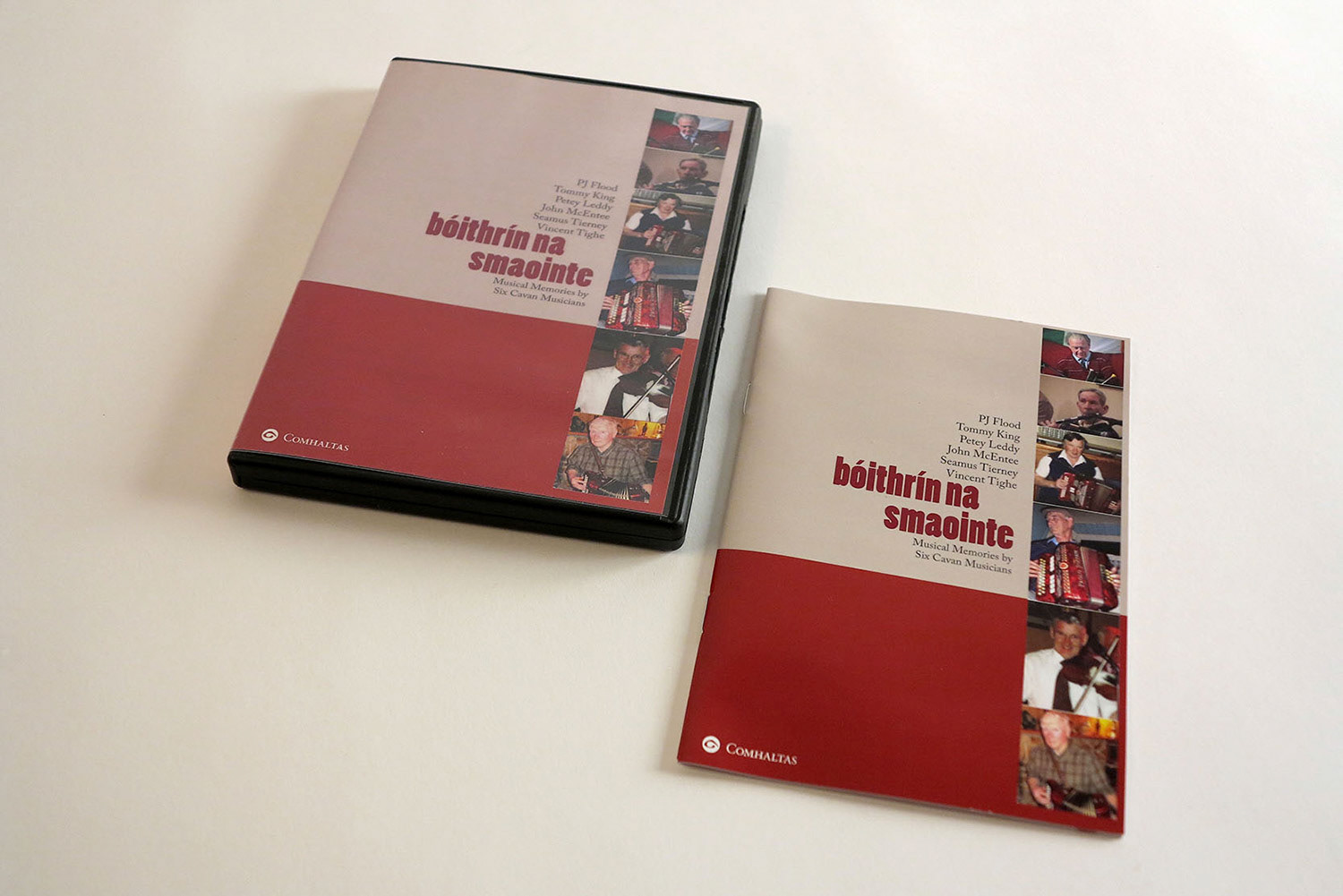 Cavan Comhaltas DVD Packaging Design 2011