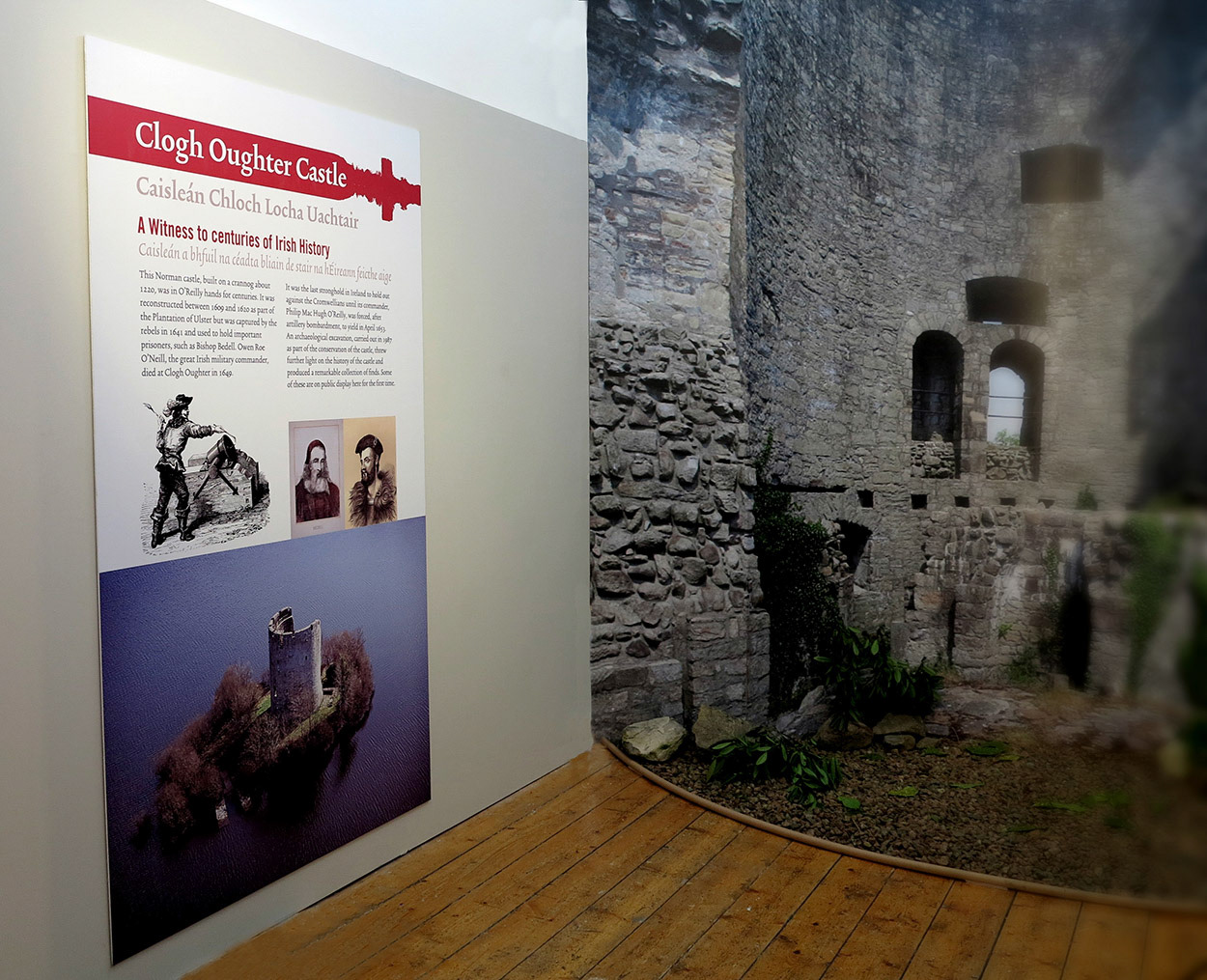 Cavan County Museum. Clogh Oughter Exhibition 2013