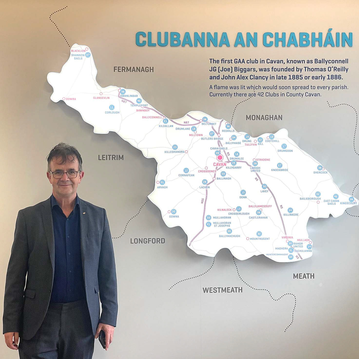 Cavan GAA Exhibition Design 2022