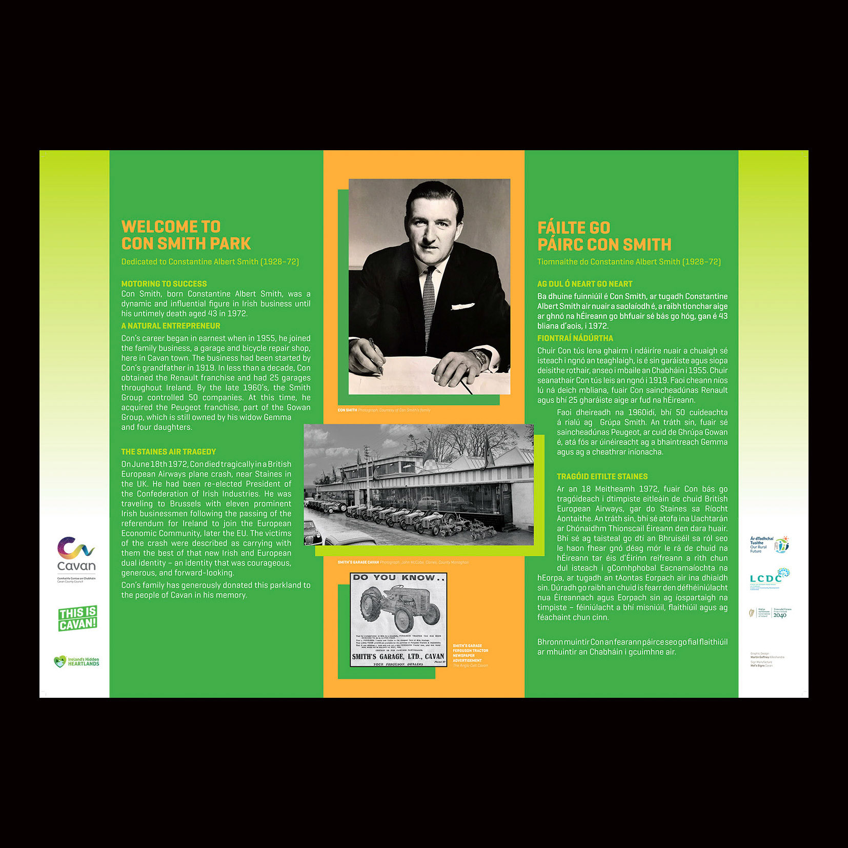 Cavan County Council Sign Design 2024