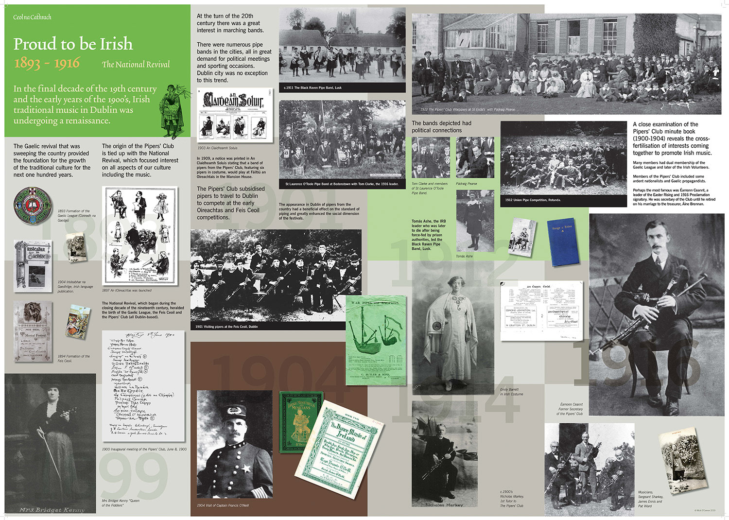 TradFest Dublin Mick O'Connor Exhibition Design 2009