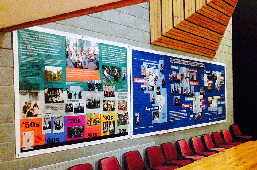 Comhaltas Exhibition Design 2010