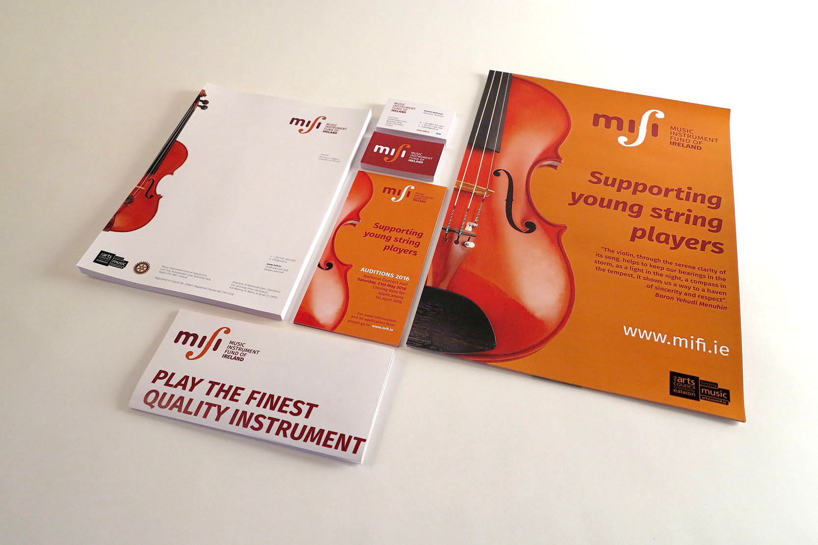 Music Instrument Fund of Ireland Identity 2012