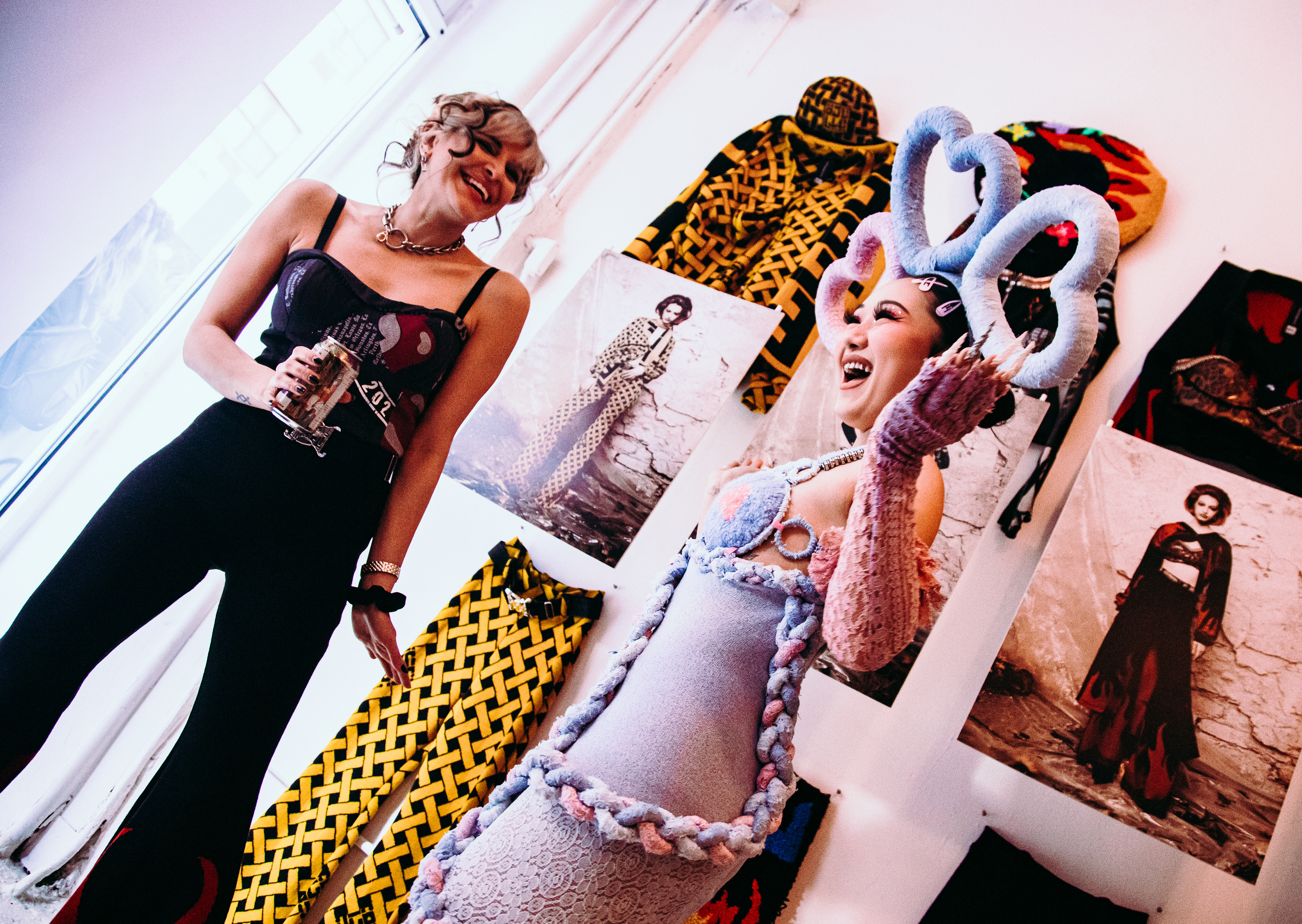 @THEJESSXU with designer TARA BABYLON