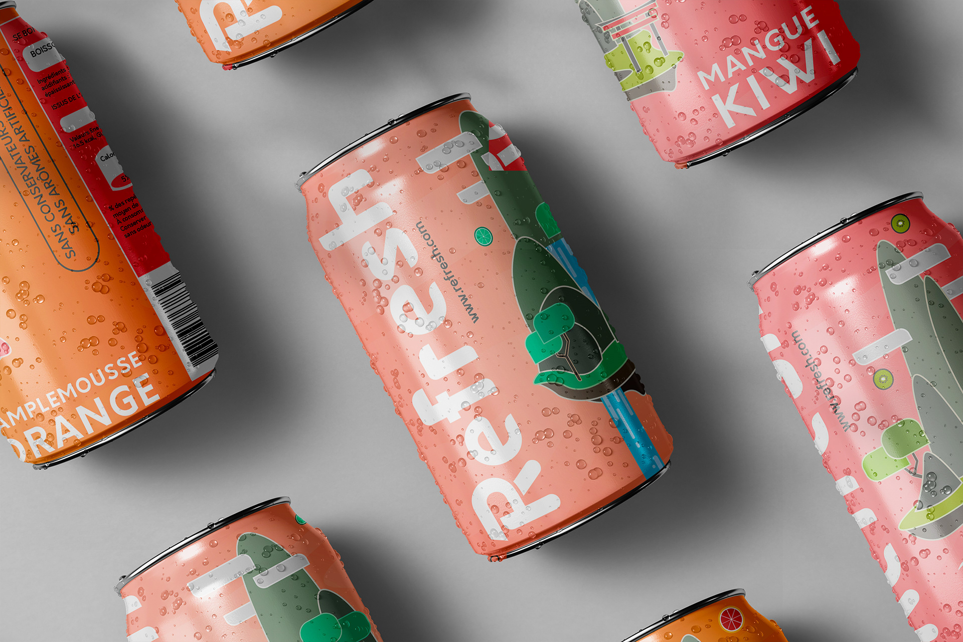 Création des étiquettes REFRESH