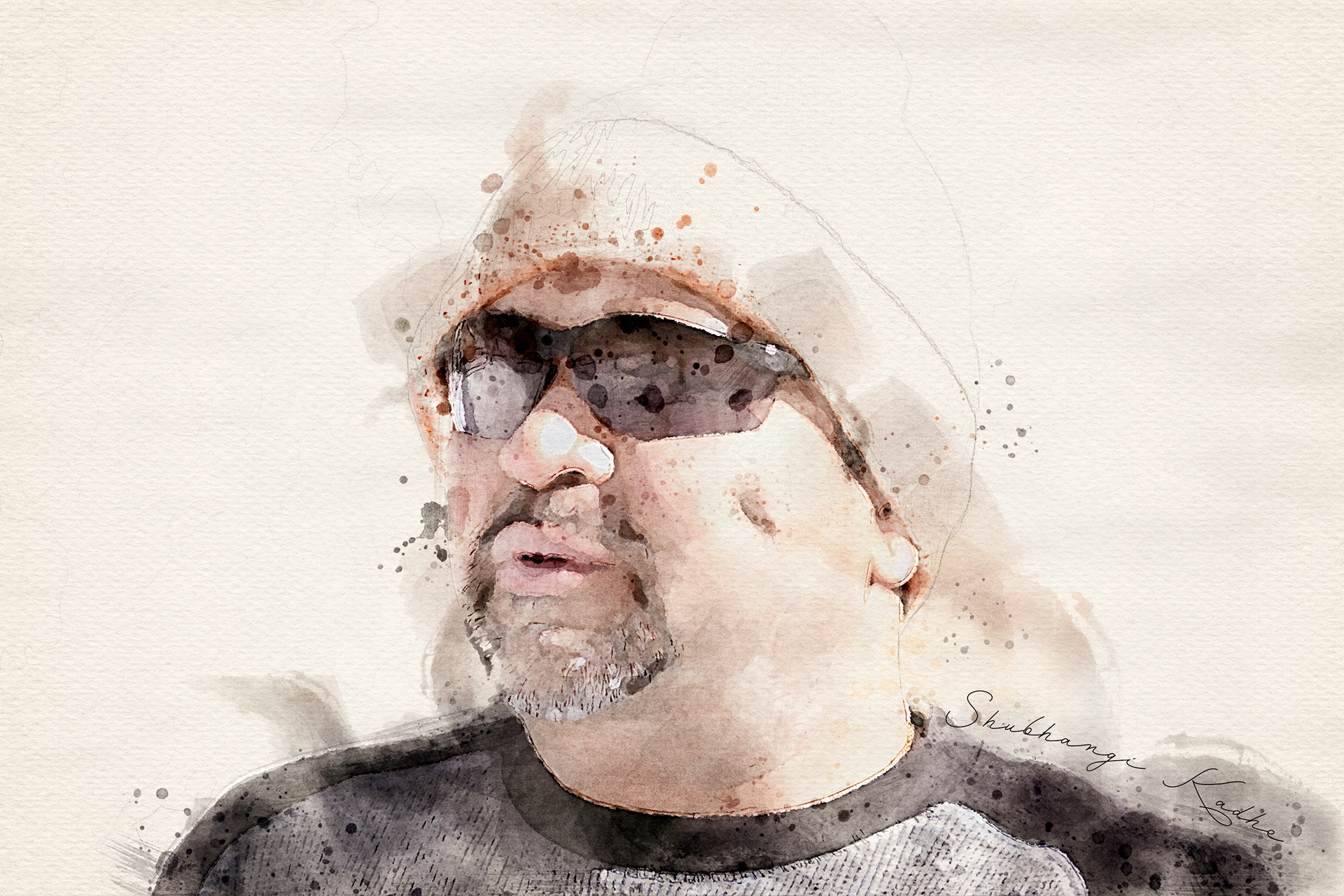 Photoshop Watercolor Effect - Parag