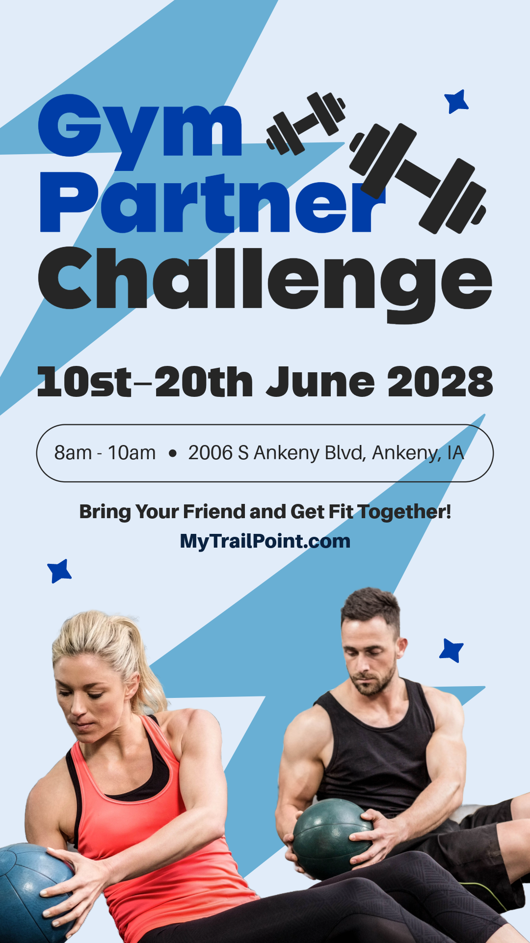 Group fitness atandance booster post