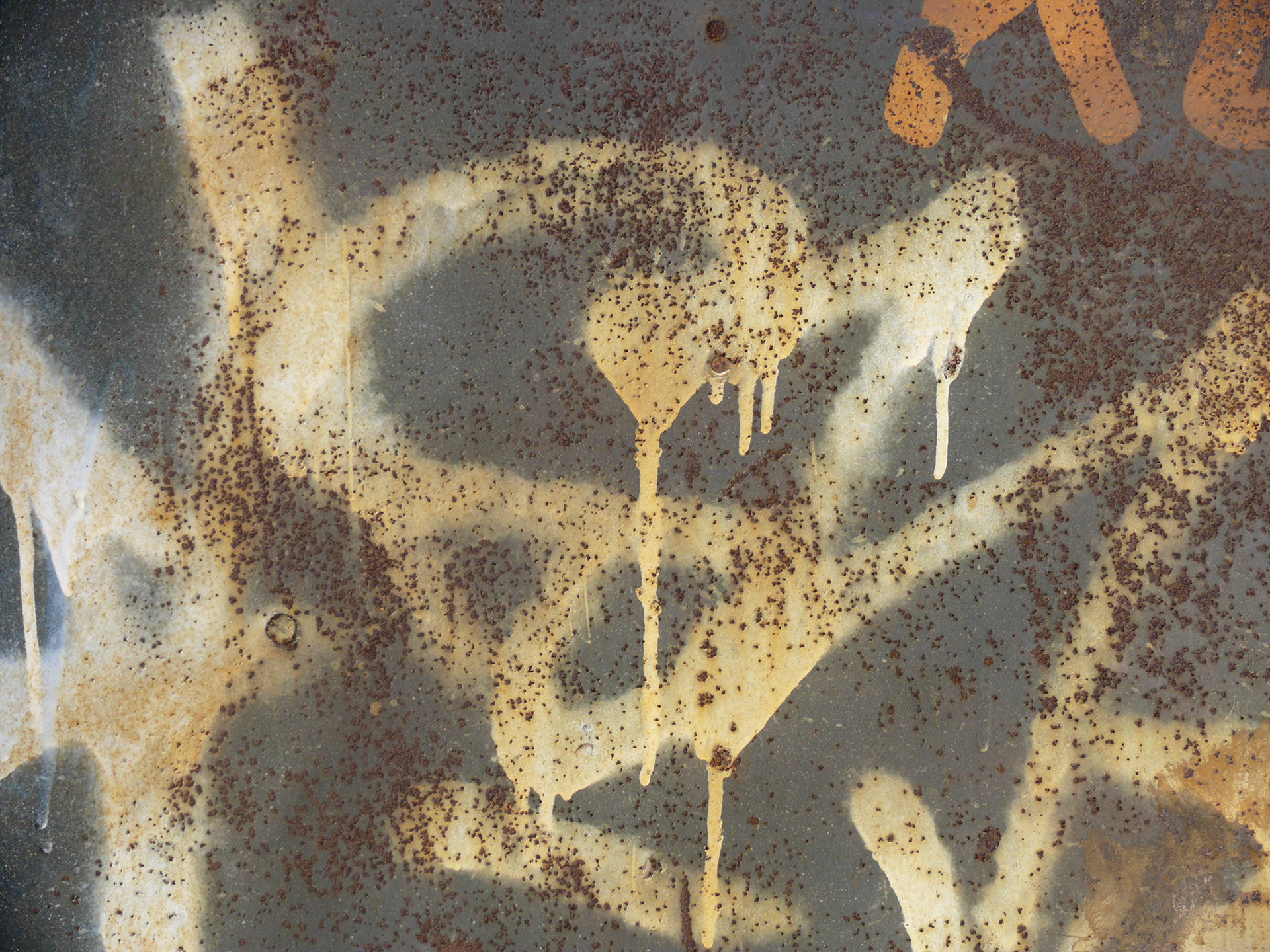 Rust and graffiti