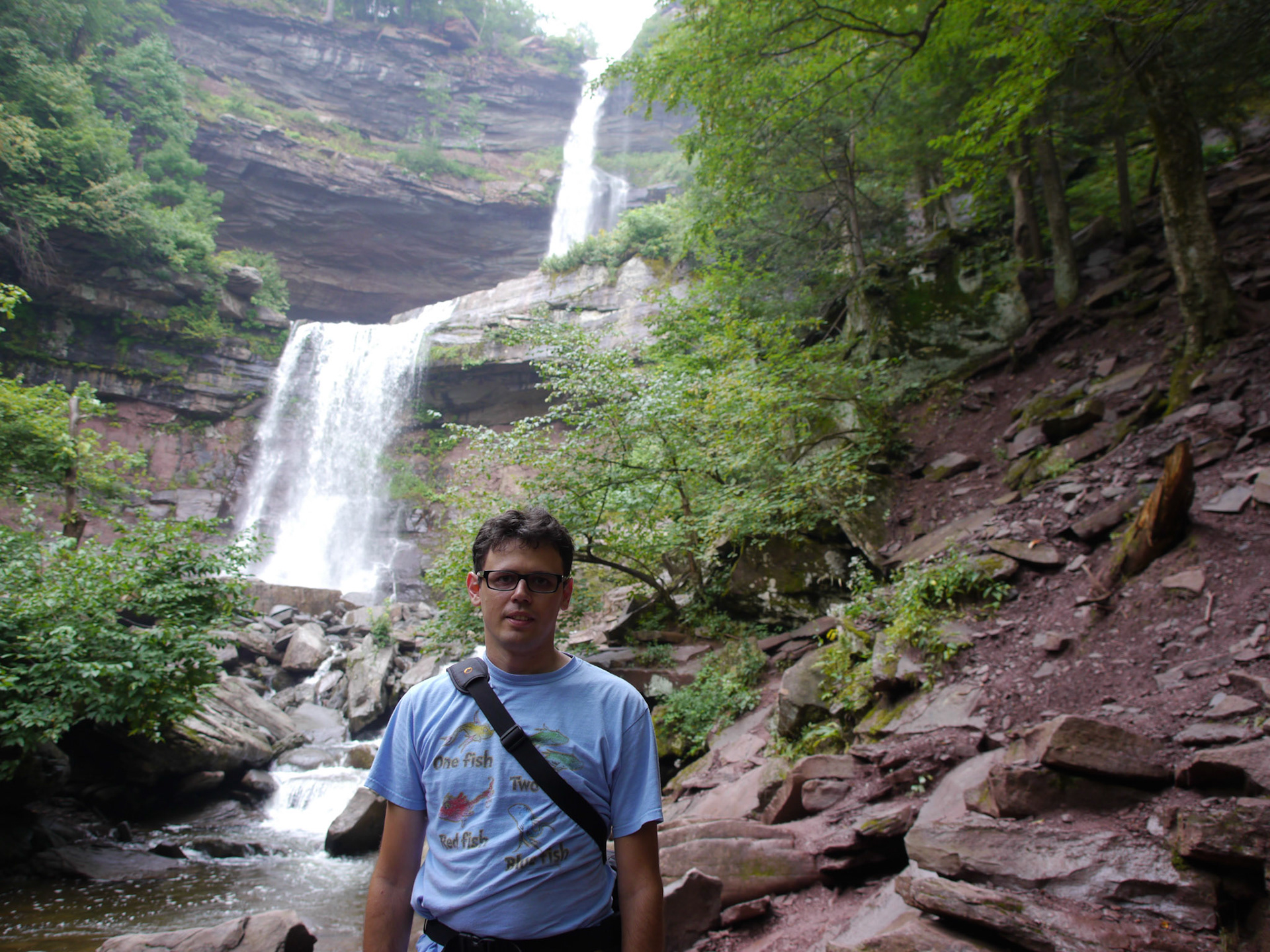 Having spent several years of my youth attending college in the Adirondacks, I became well familiar with the mountains of upstate New York -- both Catskills and Adirondacks. I love coming back to this area, every now and then, to retrace the hiking trails, and enjoy the views that I enjoyed when I was younger. It is nice to come back to same place and take photographs and see how it changed -- or didn't.