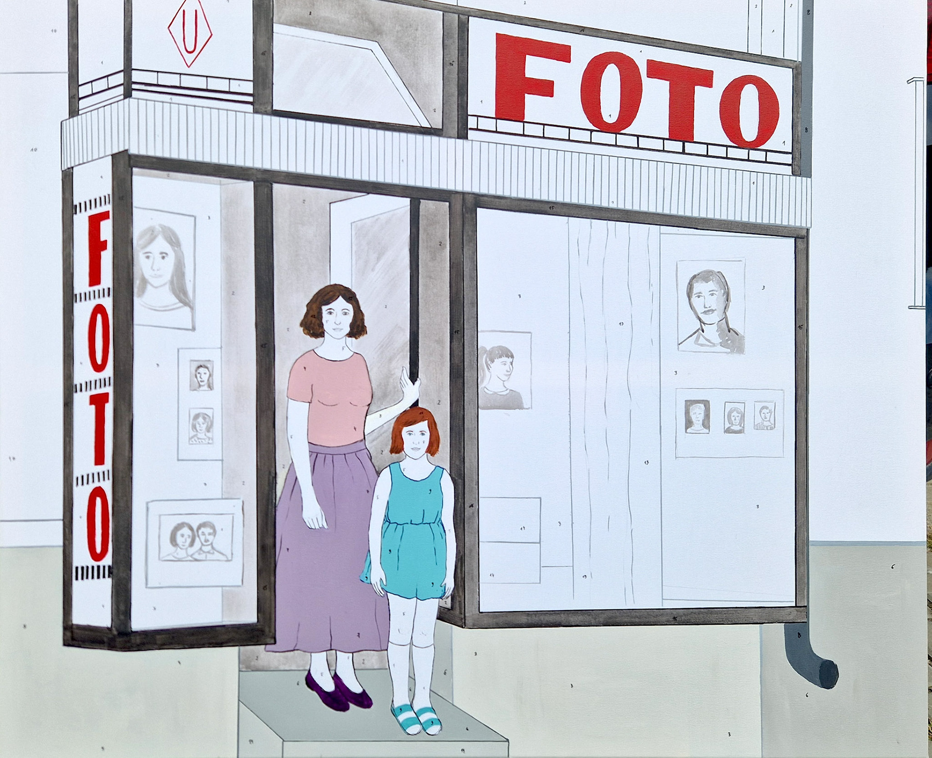 U Fotografa - 120x100 cm (akryl na płótnie)