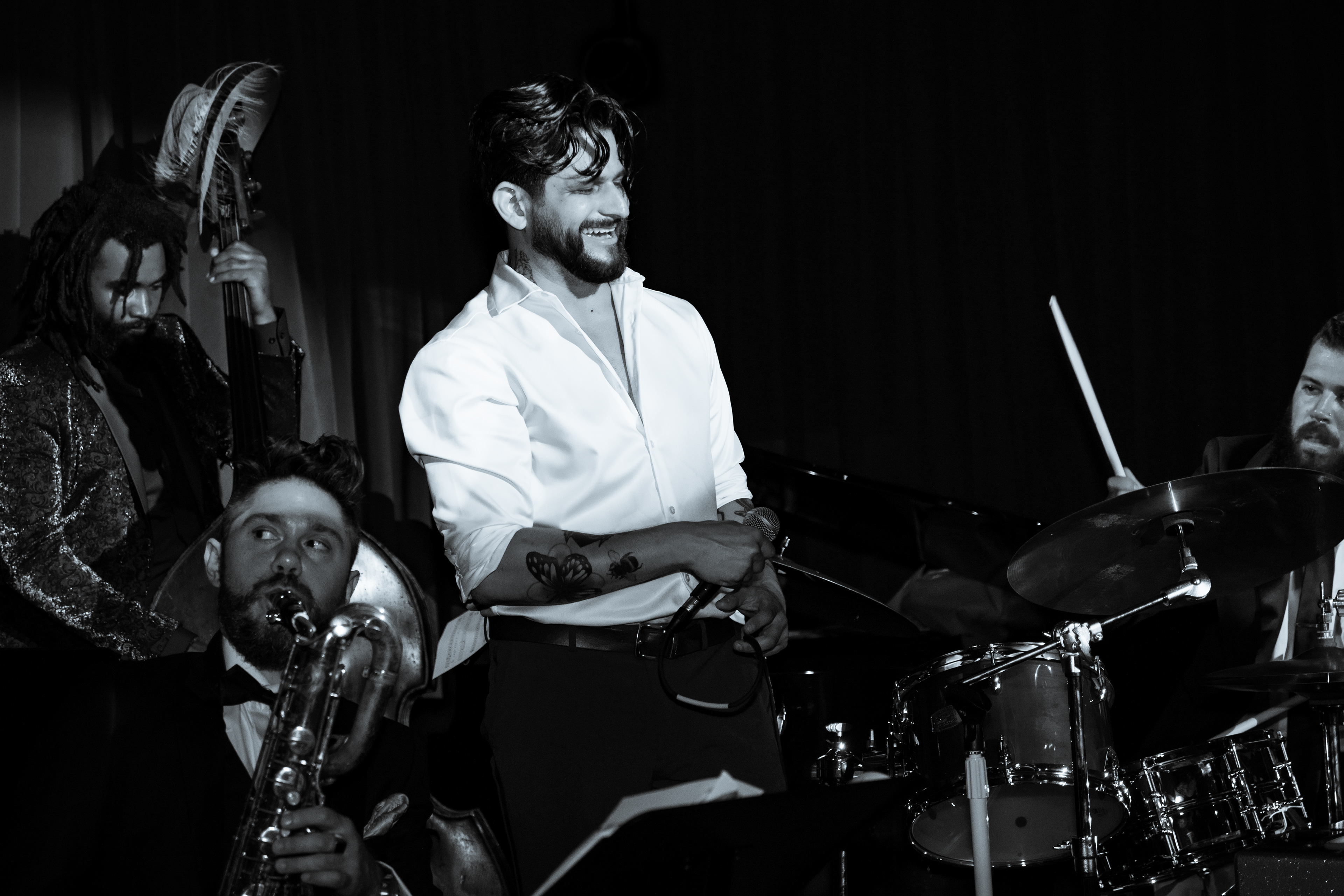 RICHARD CORTEZ WITH RUSSELL HALL, NICK BIELLO, & ERIC HALLENBECK