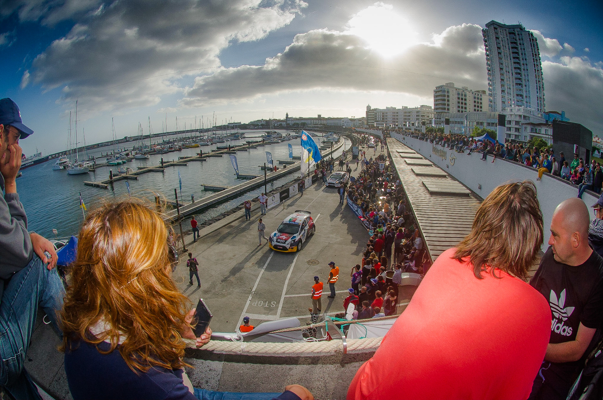 Reagrupamento Final - SATA Rallye Açores 2014