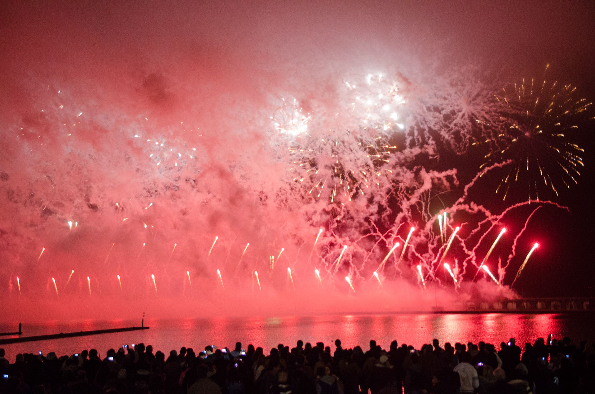 #FogoDeArtificio n #PassagemDeAno em #PontaDelgada