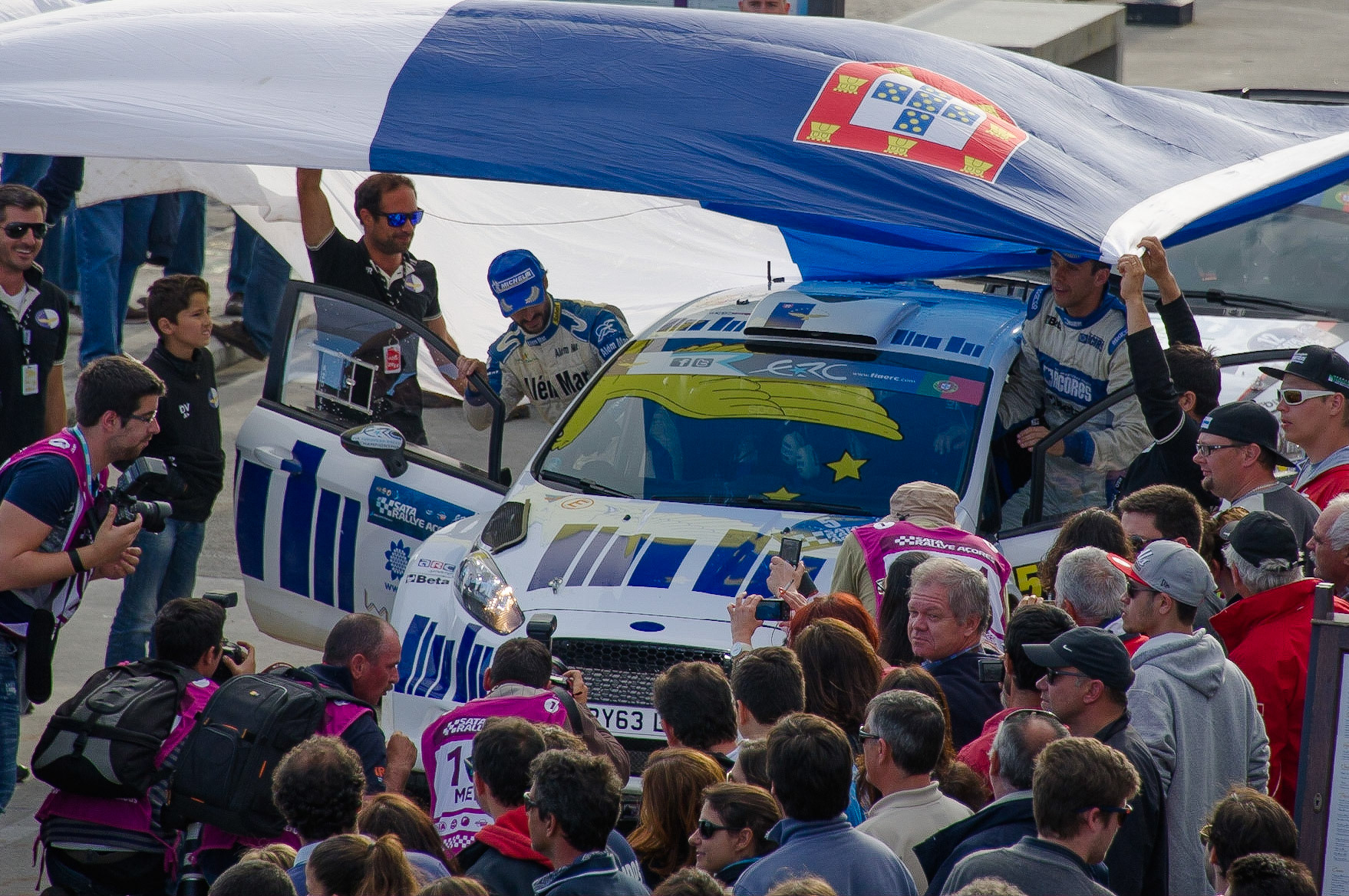 Reagrupamento Final - SATA Rallye Açores 2014