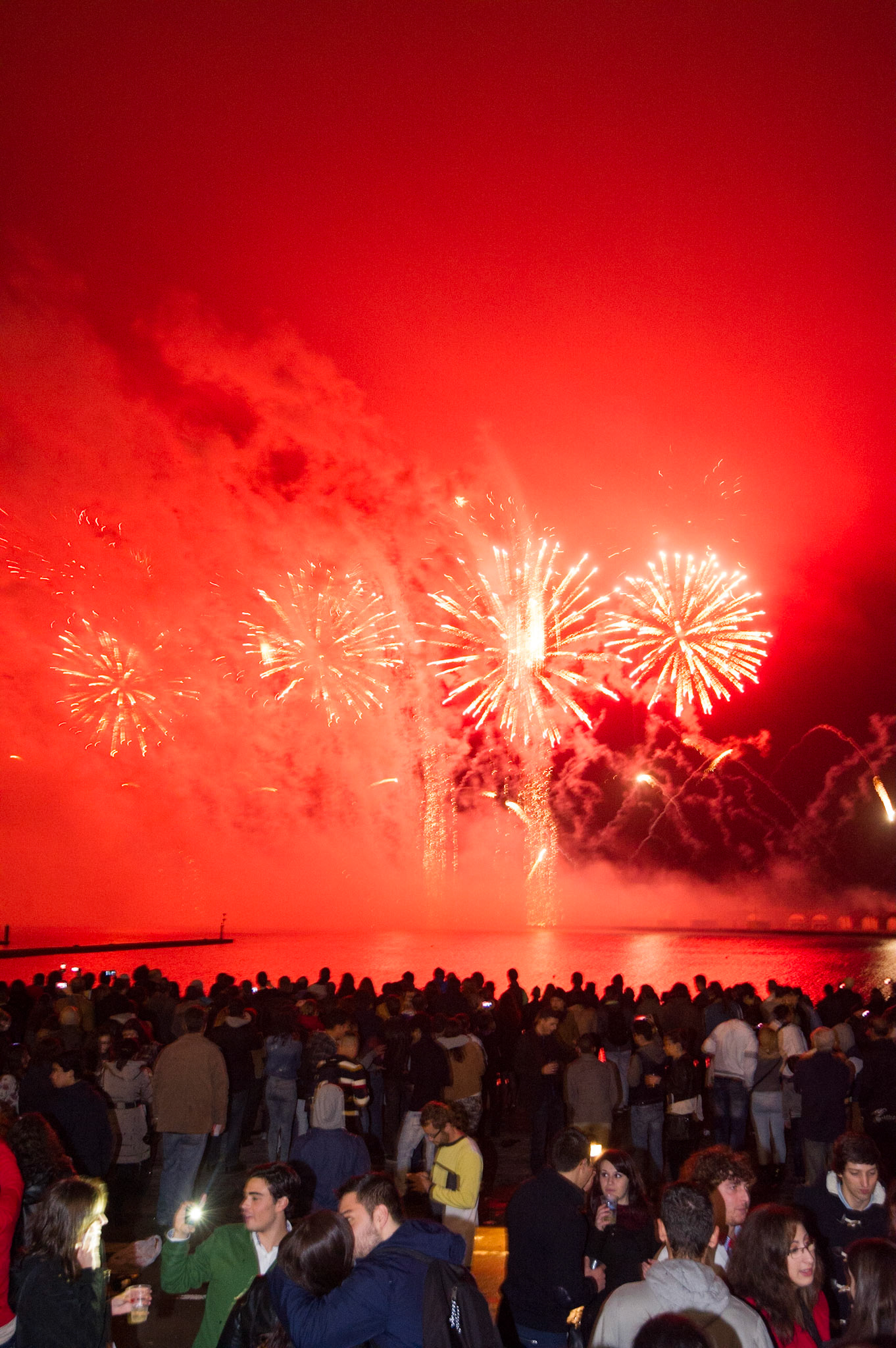 #FogoDeArtificio n #PassagemDeAno em #PontaDelgada