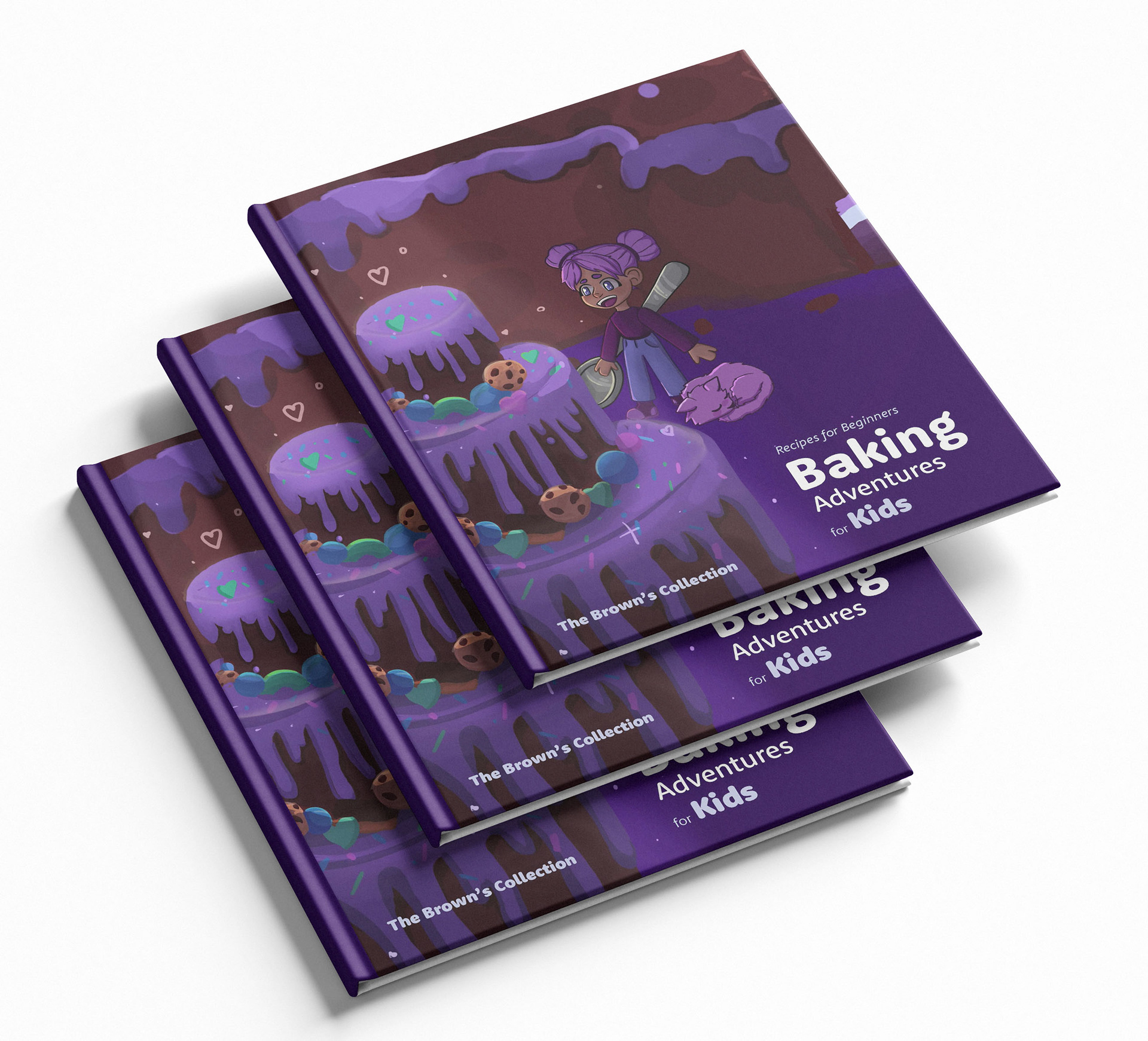 Mockup of the book cover.