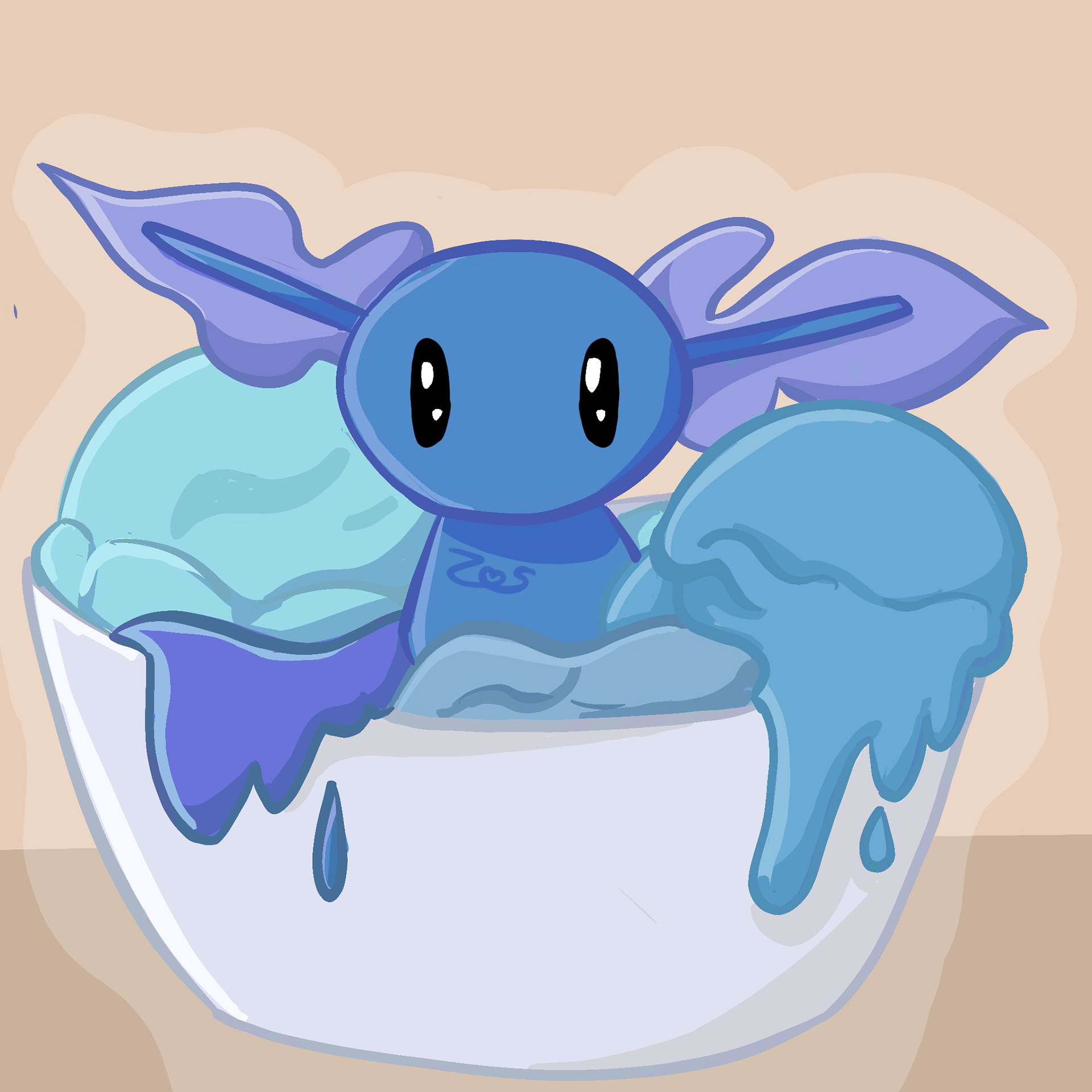 Icecream Axolotl - December 2022 