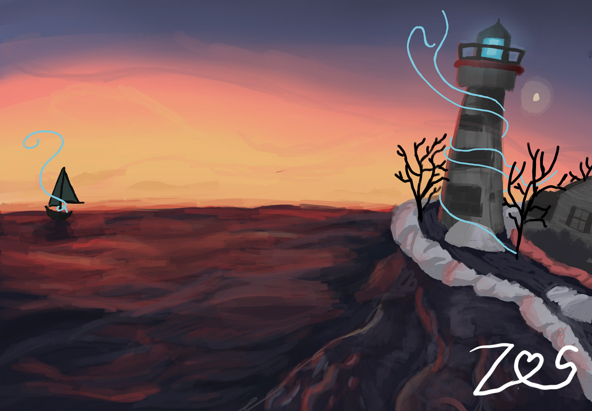 Lighthouse Landscape - April 2021