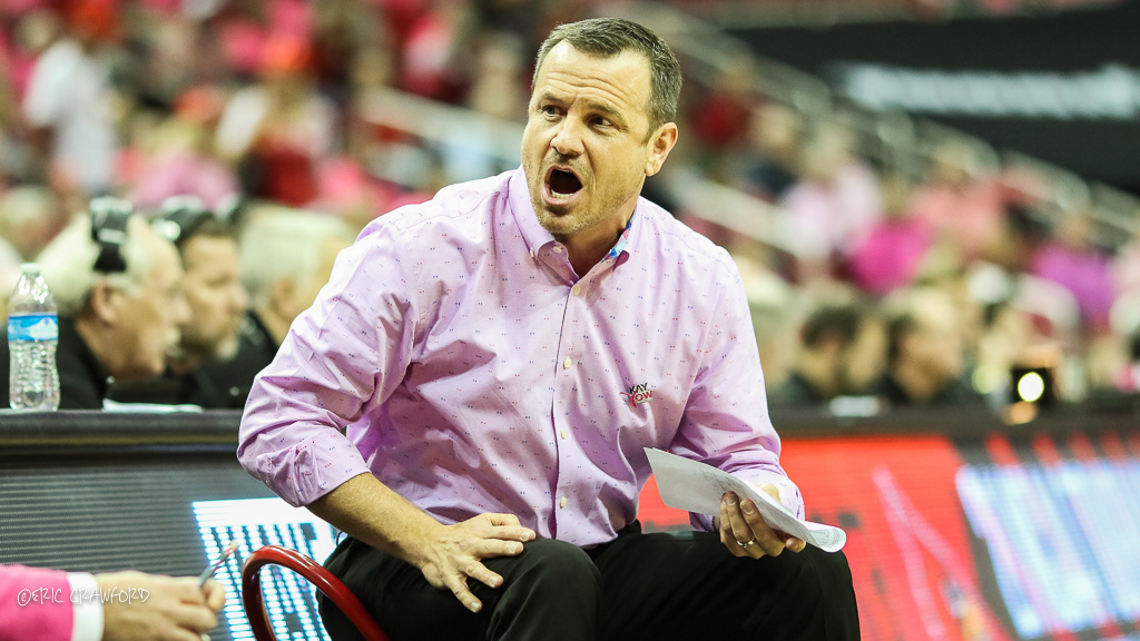 Eric Crawford Photography - Jeff Walz, Louisville women's basketball coach Eric Crawford Photography - Jeff Walz, Louisville women's basketball coach