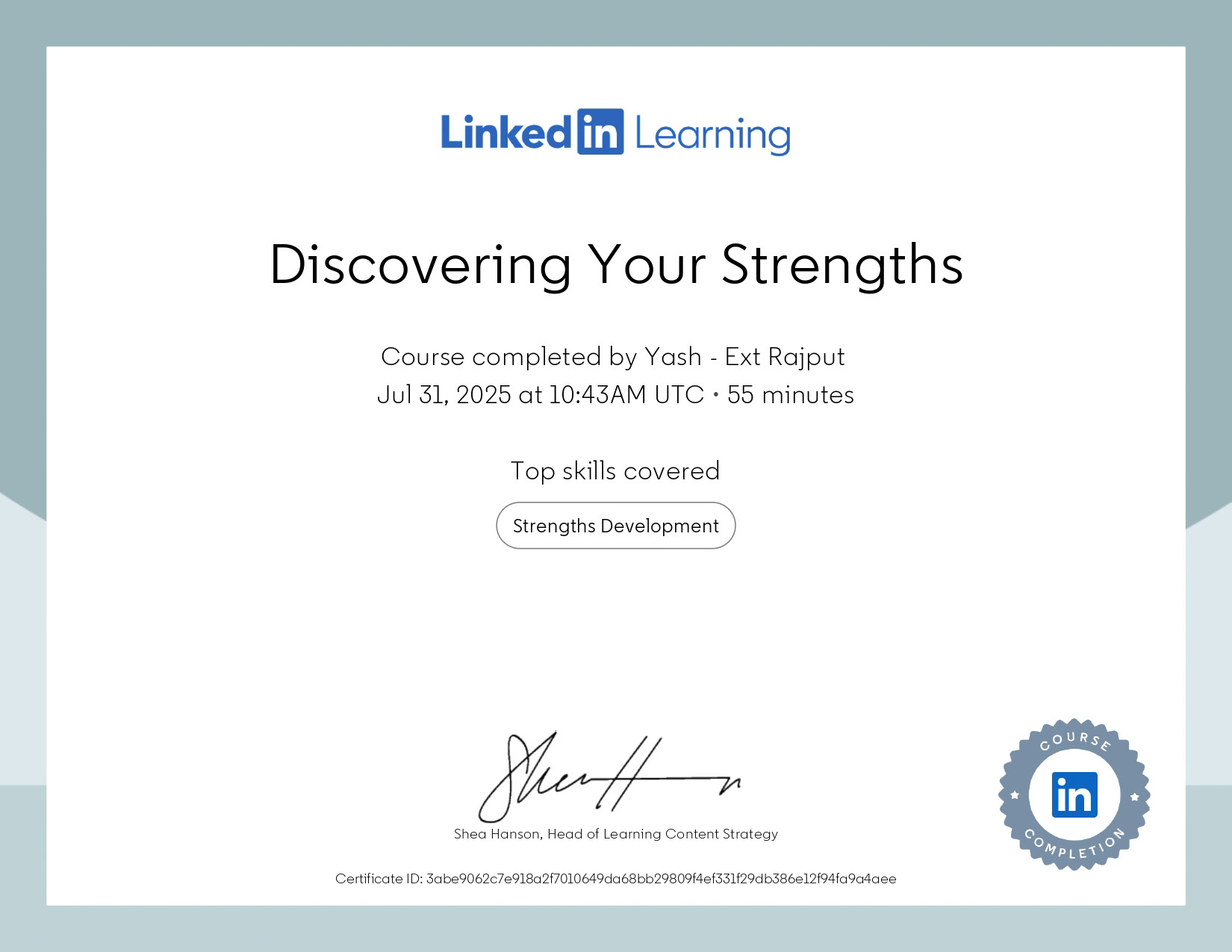 Discovering Your Strenghts