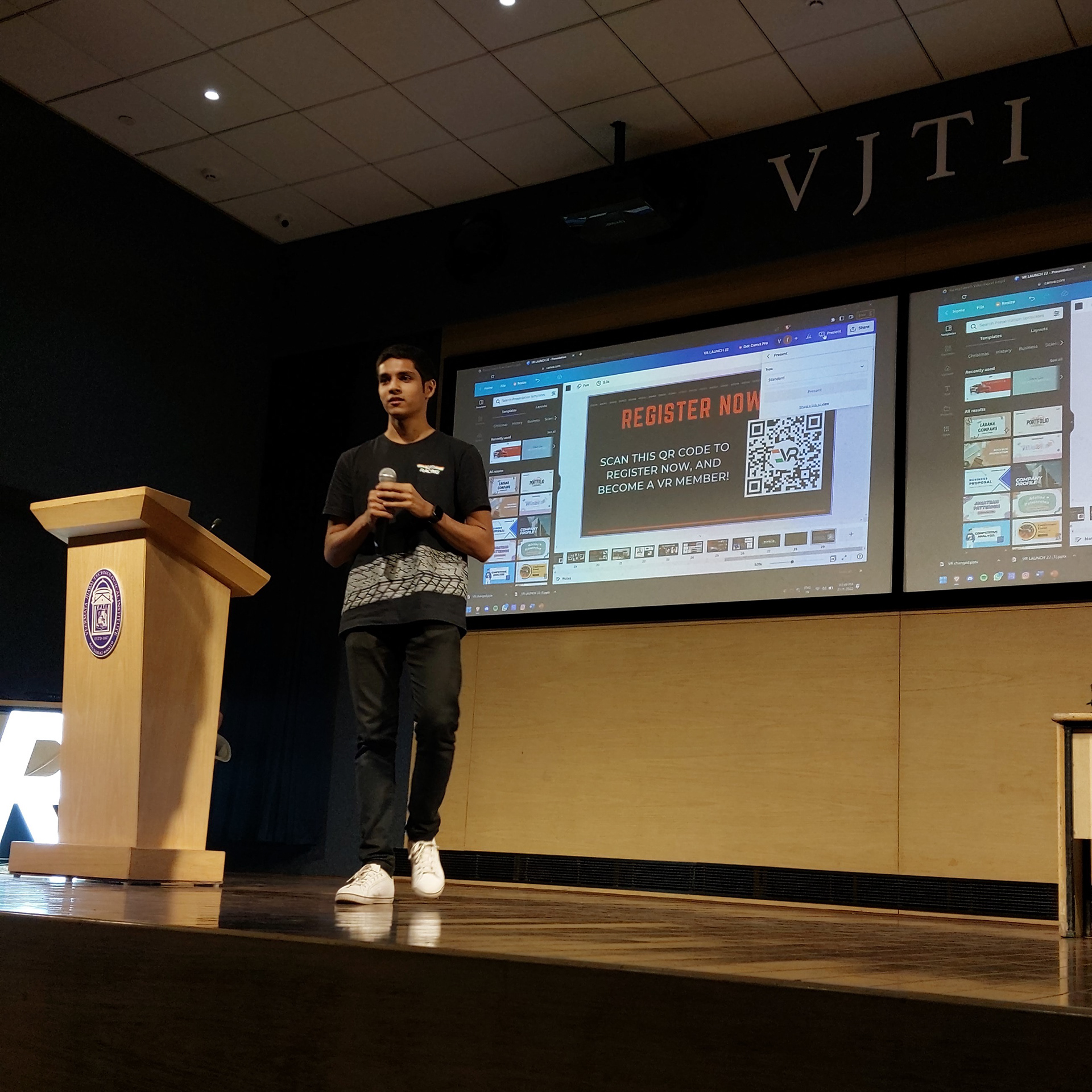 Addressing Juniors about VJTI Racing
