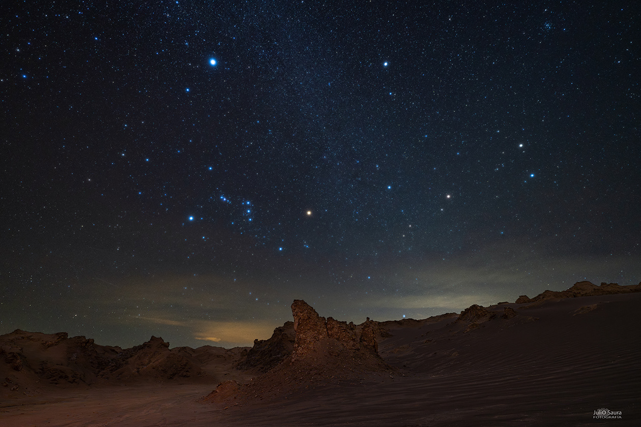 Valle de La Luna. Orión