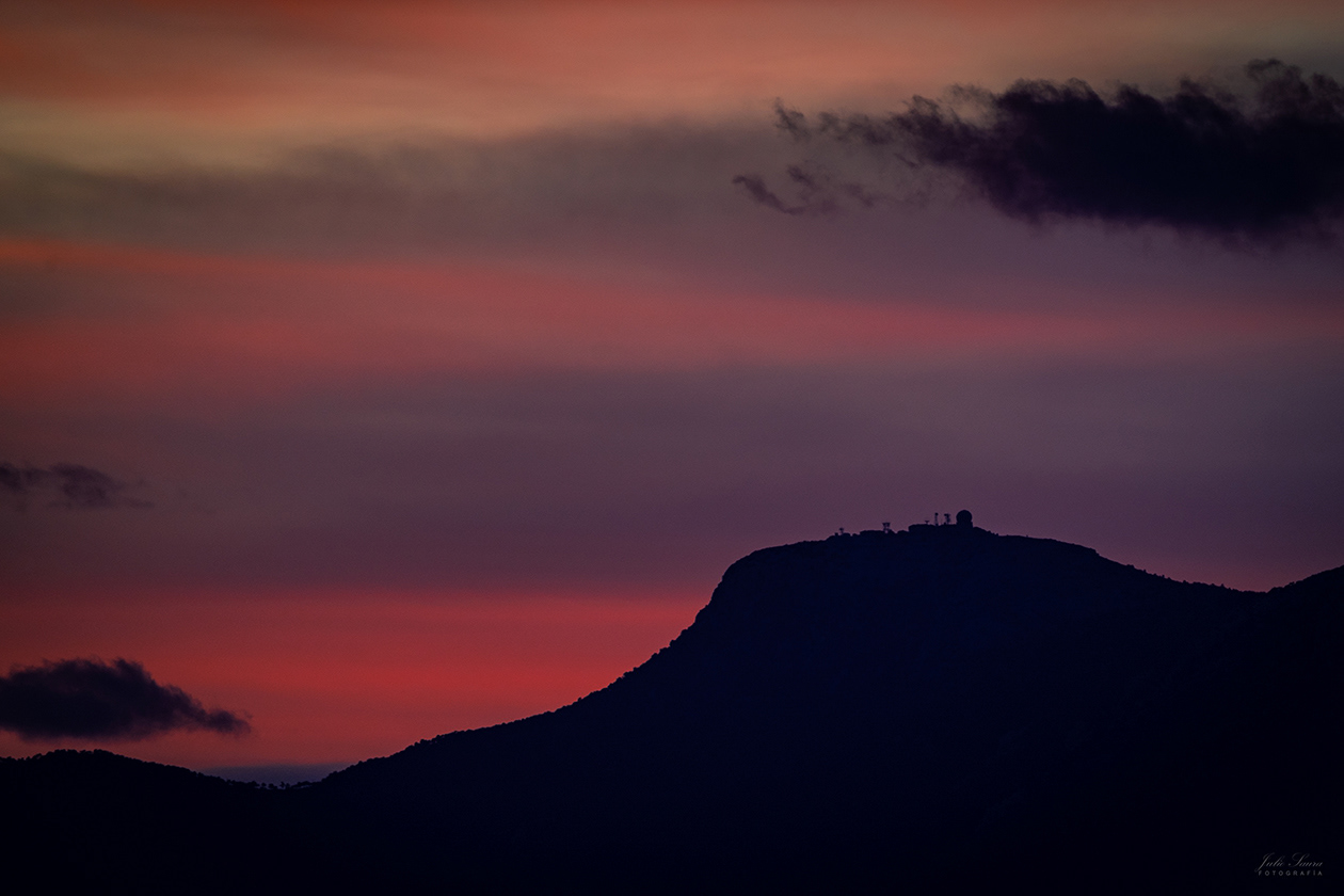 Sierra Espuña al atardecer