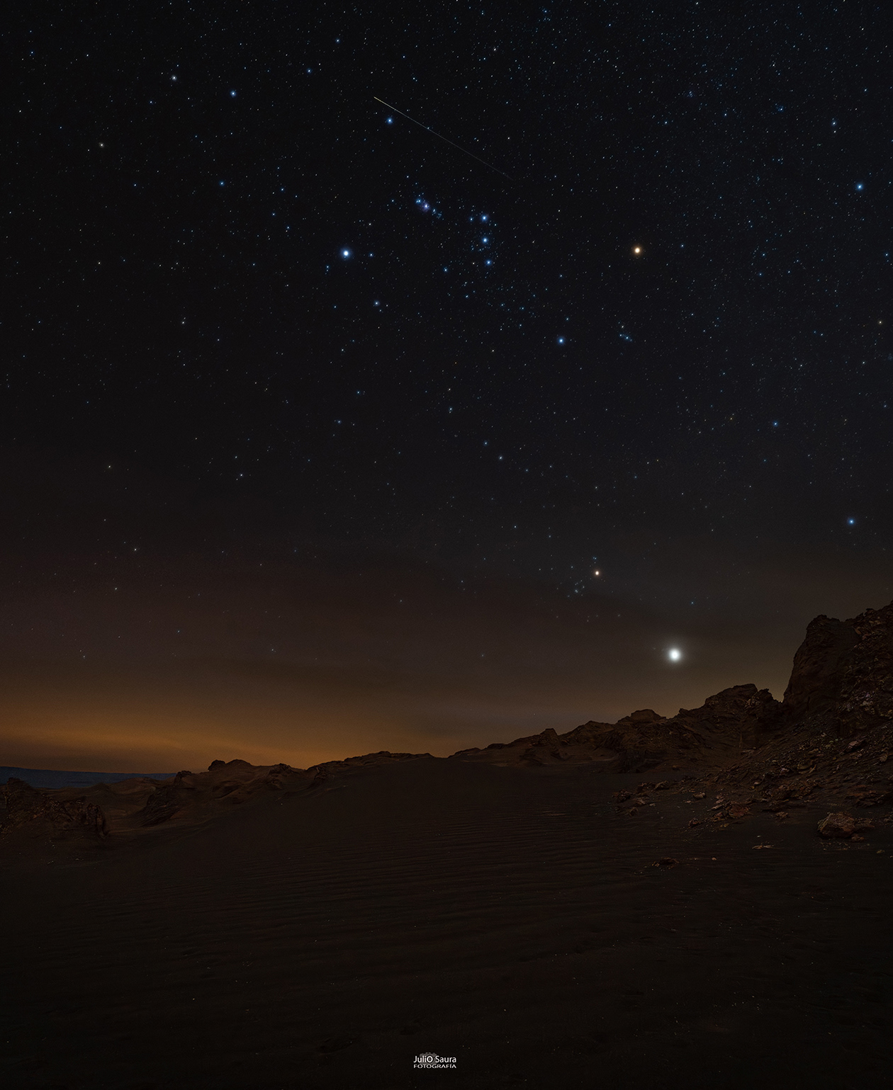 Valle de La Luna. Orión