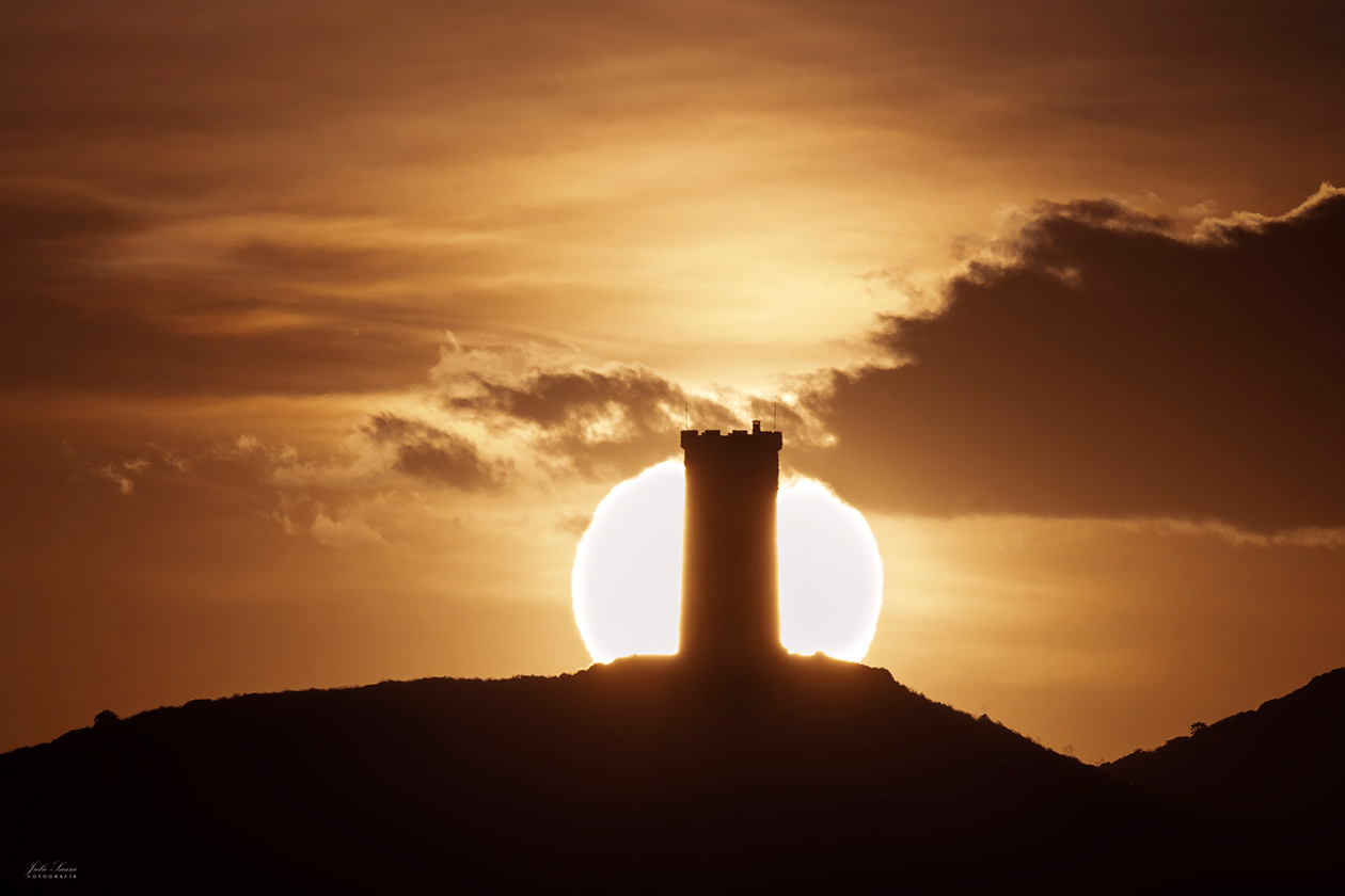 Atardecer en el Mar Menor. Isla Mayor o del Barón