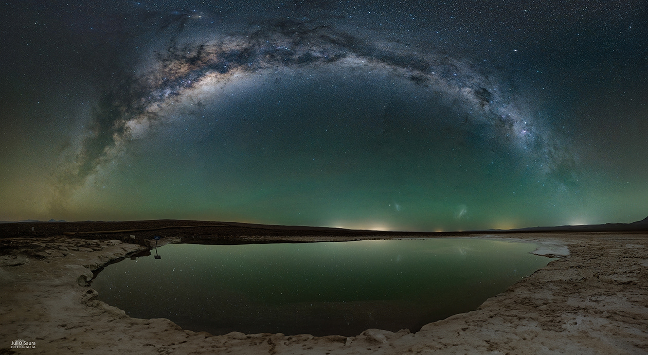 Lagunas Saladas de Baltinache. Panorámica