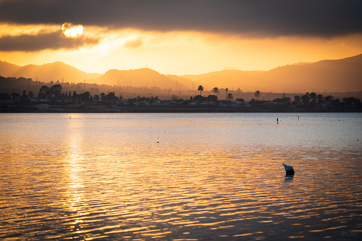 Atardecer en el Mar Menor