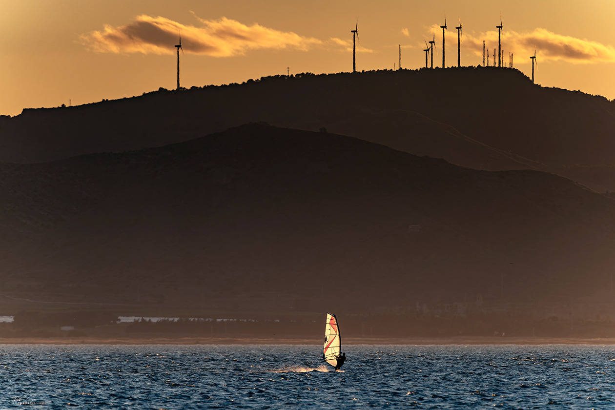 Atardecer en el Mar Menor