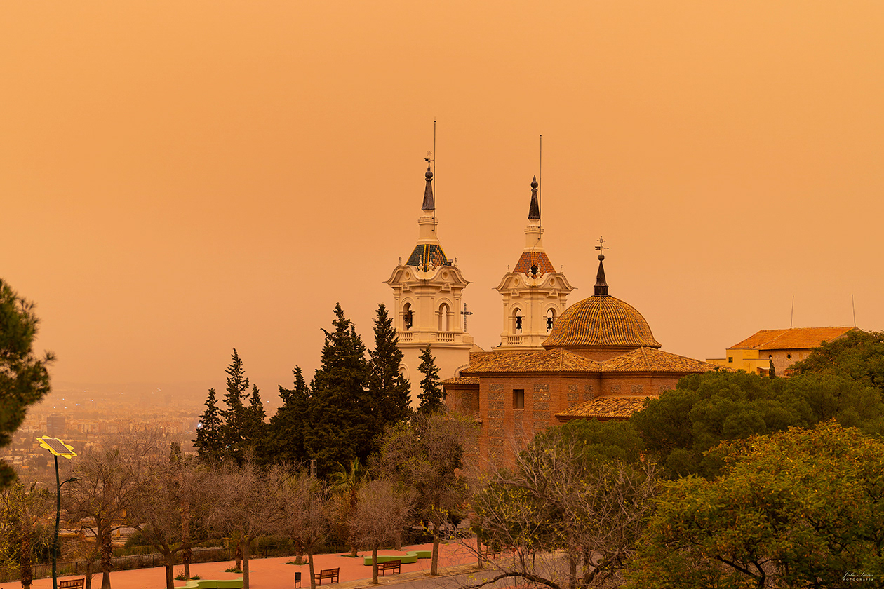 La Fuensanta. Calima de 2022