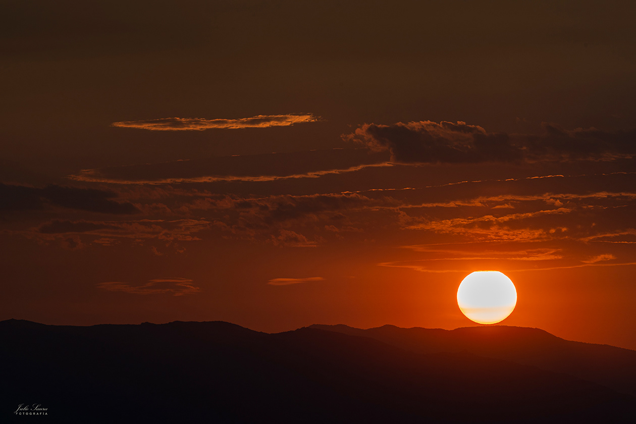 Sierra Espuña al atardecer