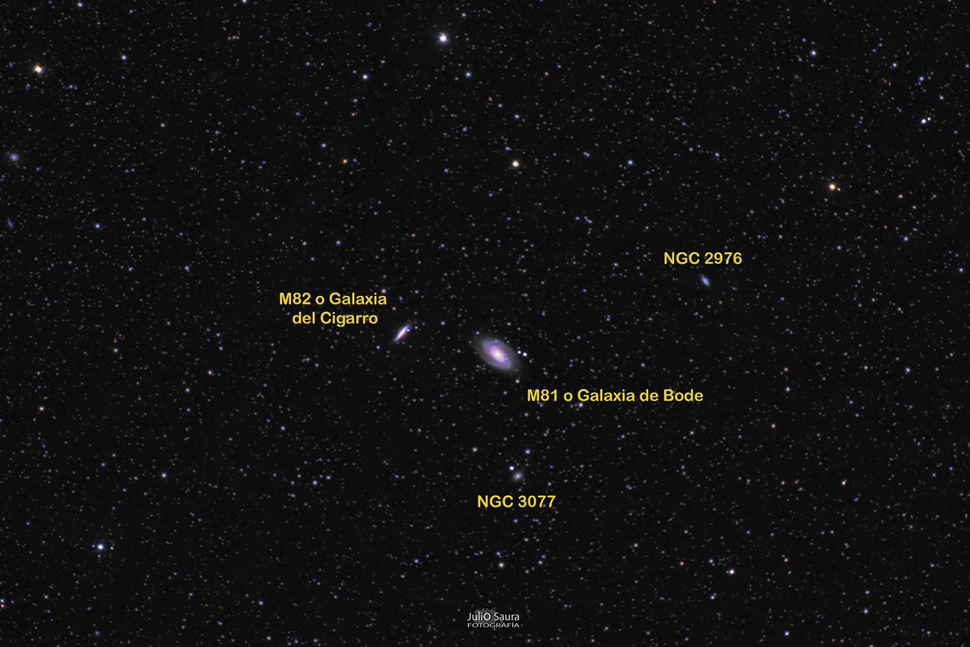 M81 o Galaxia de Bode