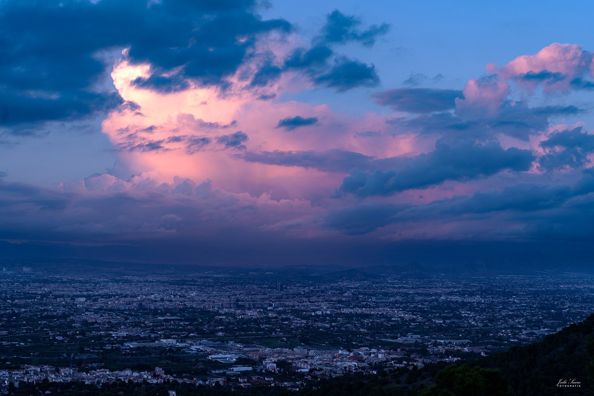 Murcia desde El Valle