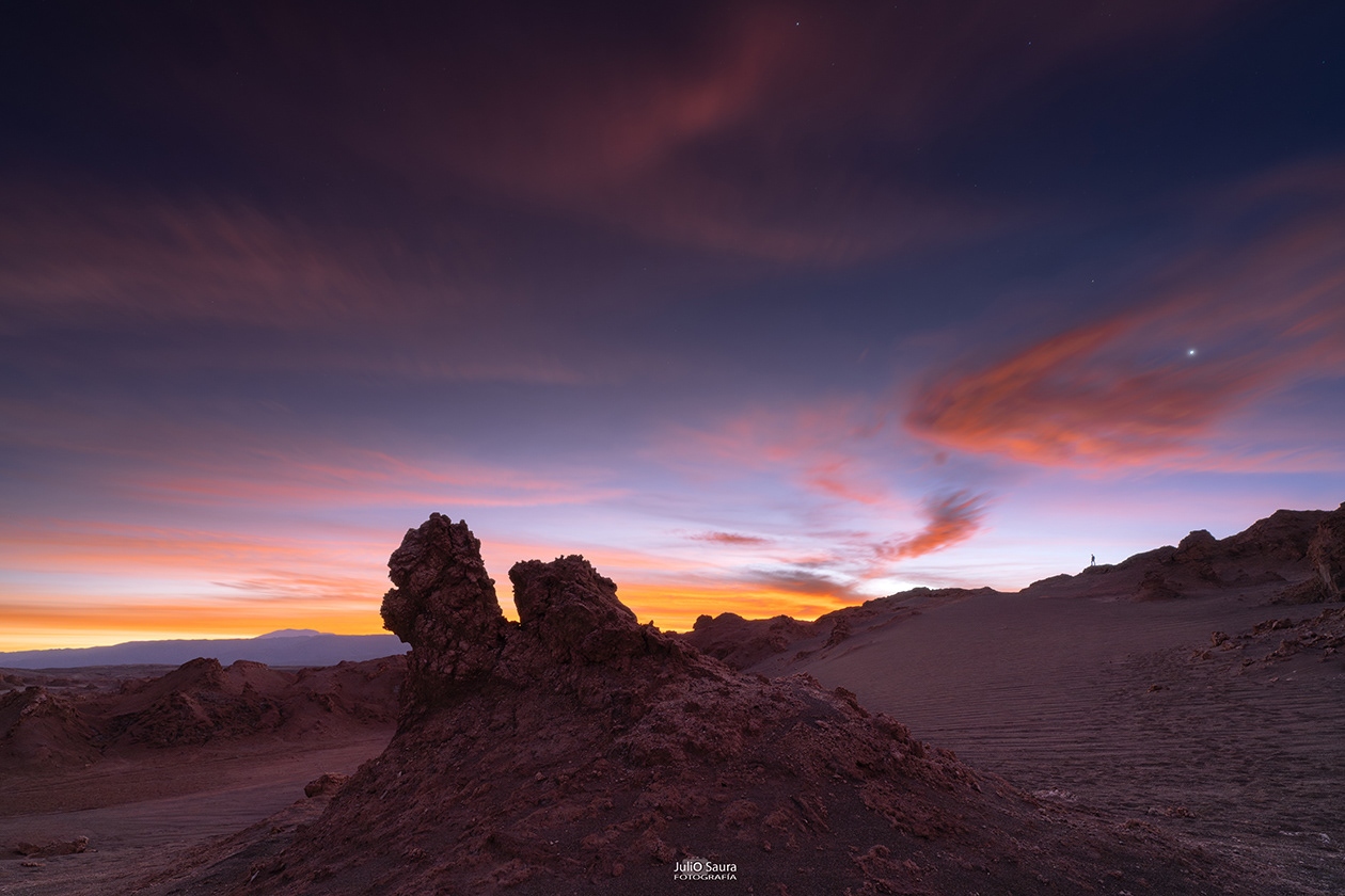 Valle de La Luna. Atardecer