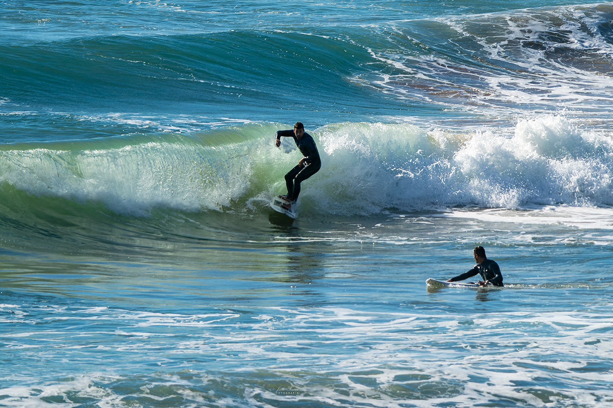 Surferos en Calblanque