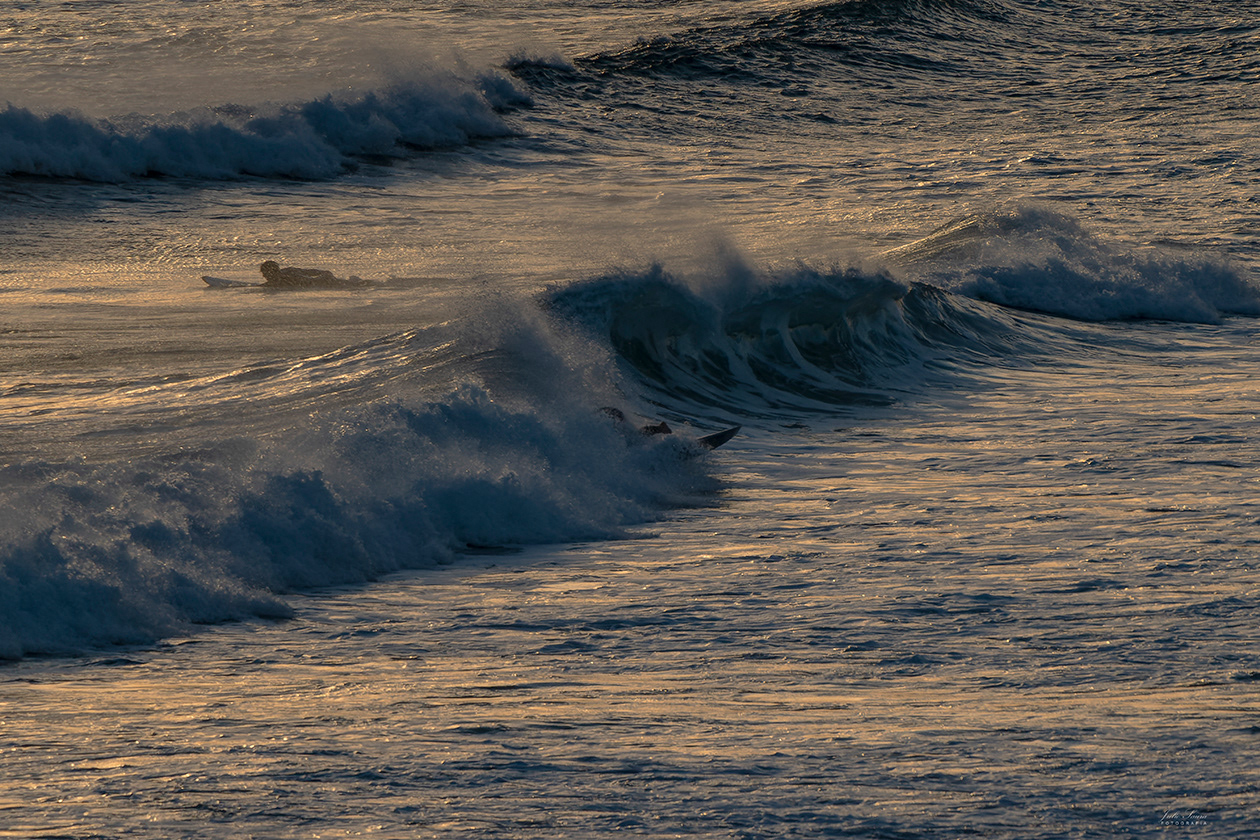 Surferos en Calblanque