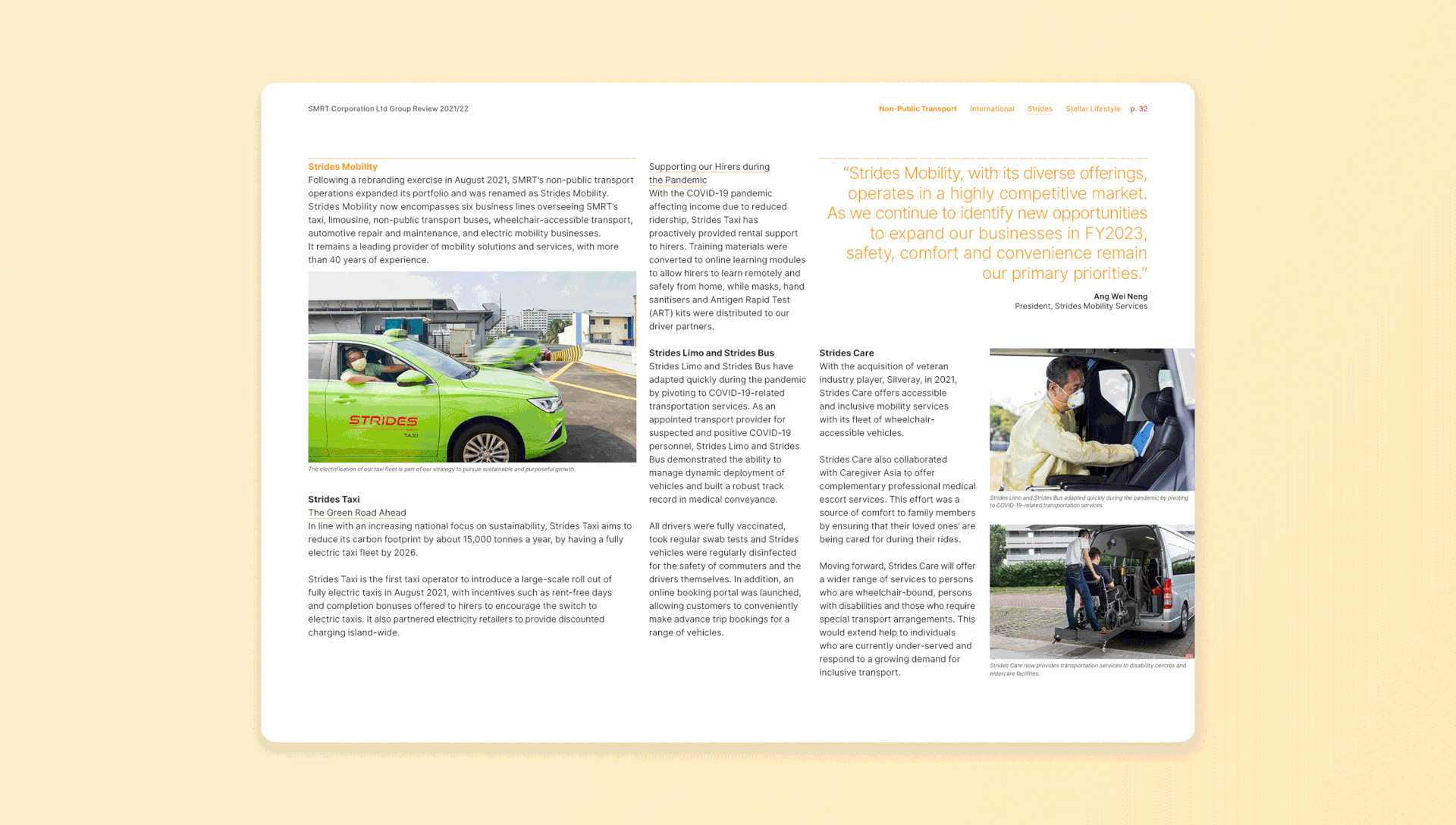 Selected pages from Non-Public Transport