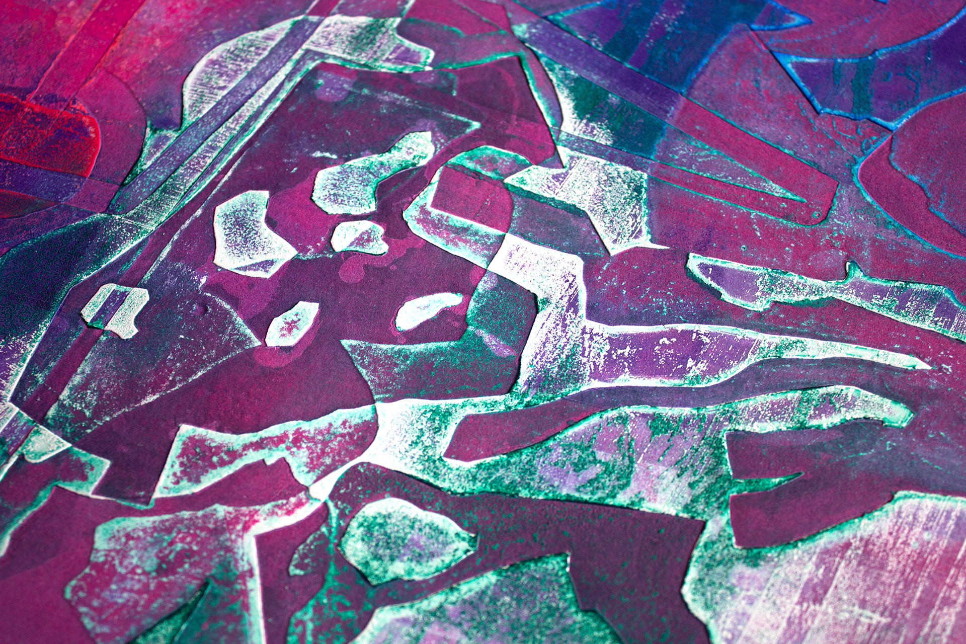 Detail of 'Extracts IV' (2021), Christopher Pearson