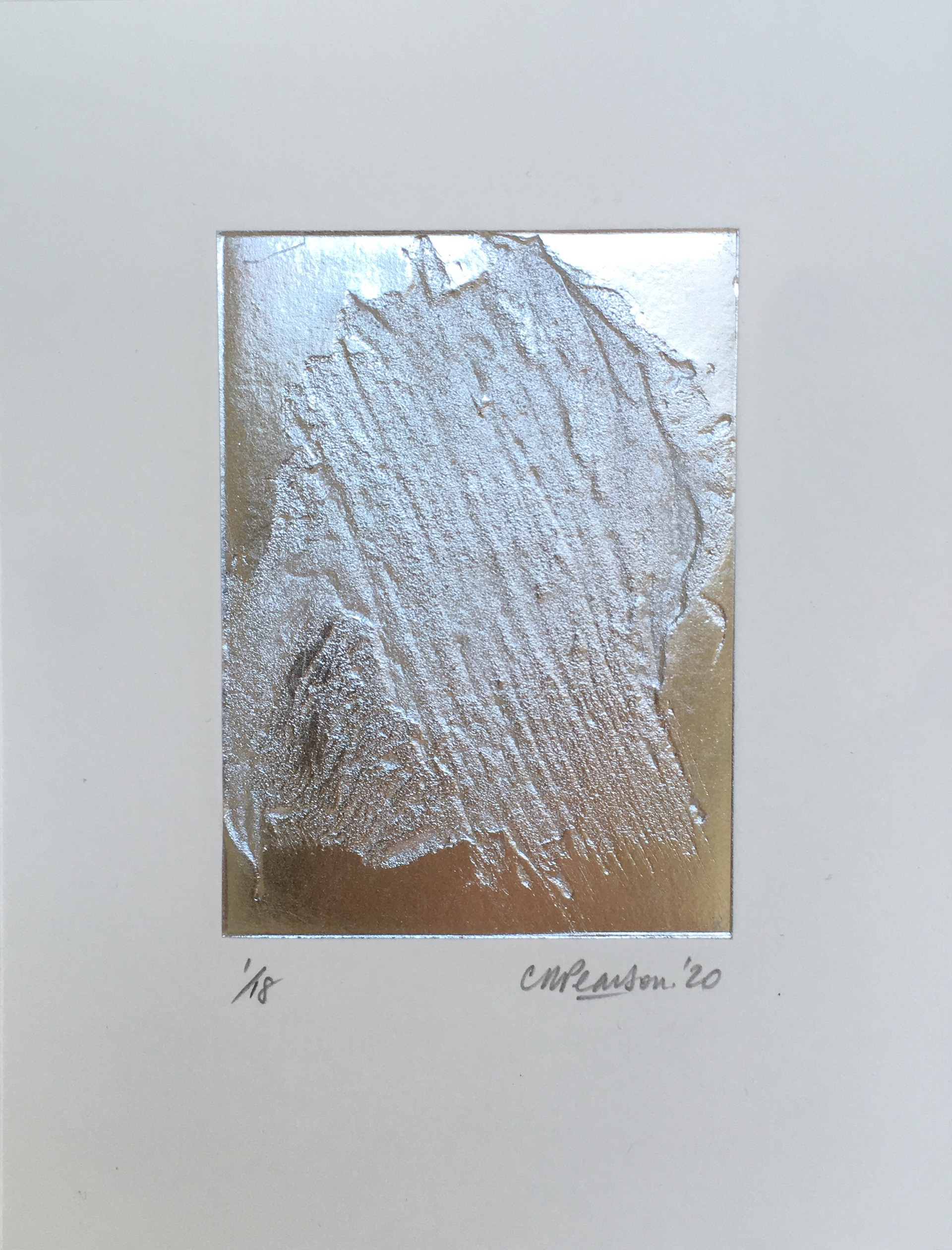 'Metallic Gestures XI' | Copyright © Christopher Pearson 2020