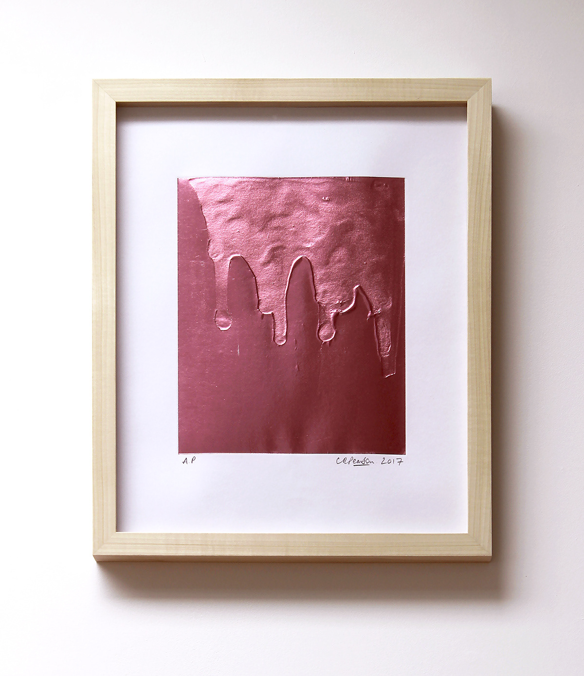 SOLD | 'Metallic Gestures IV' | Copyright © Christopher Pearson 2017